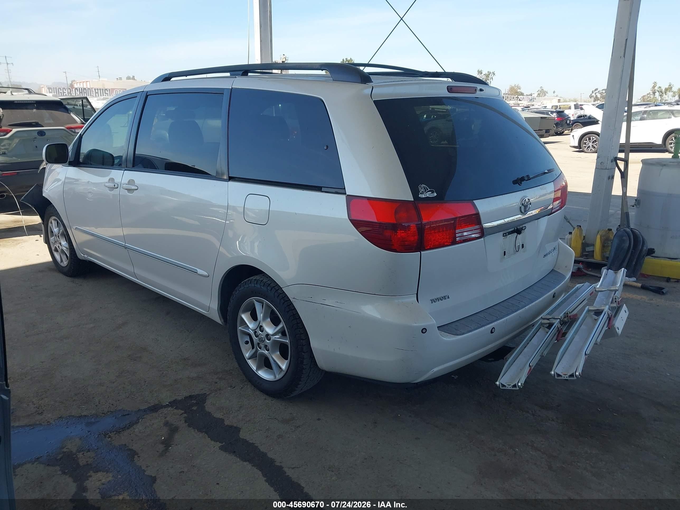 2005 Toyota Sienna Xle Limited Белый vin: 5TDZA22C45S340618