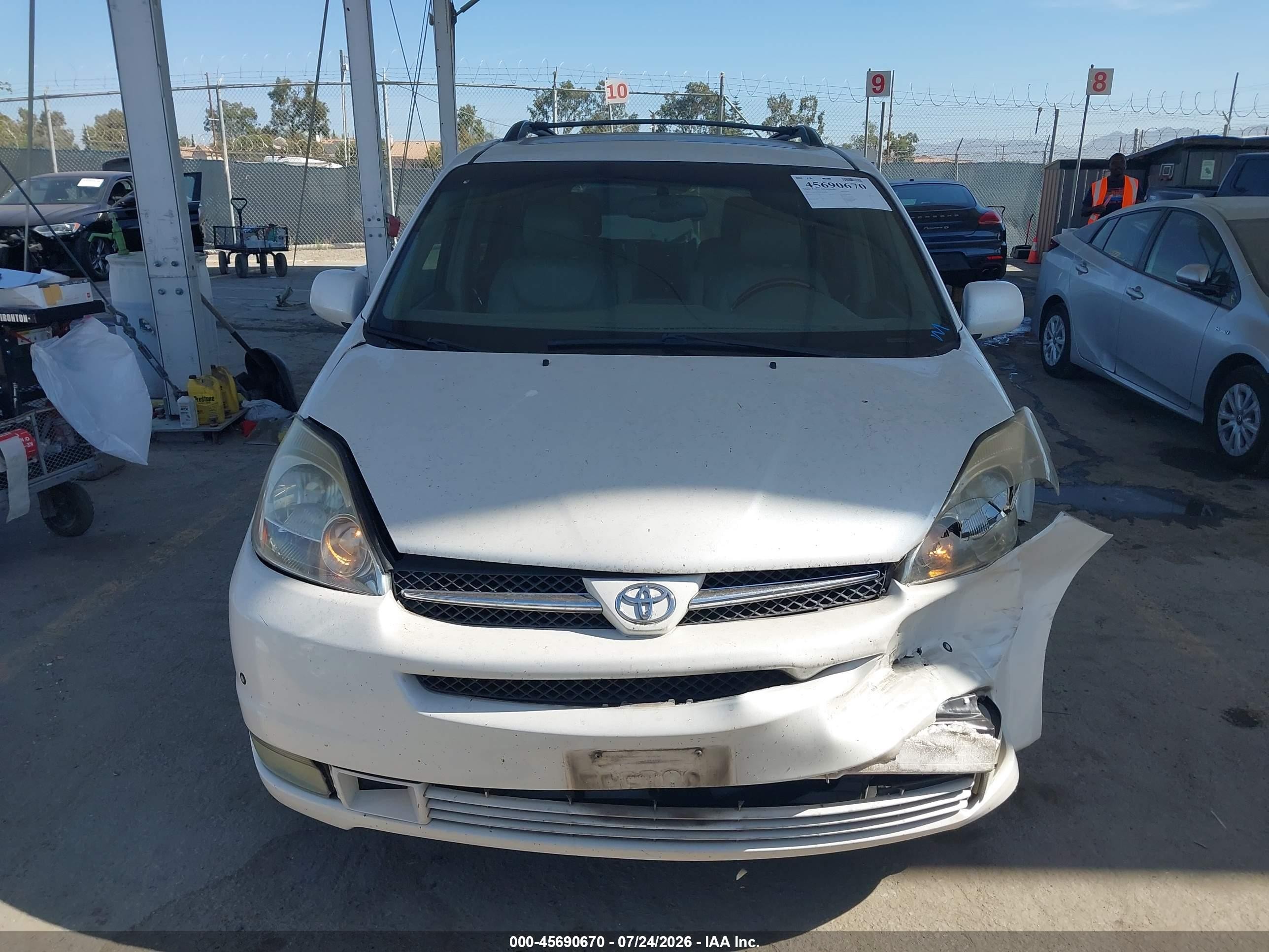 2005 Toyota Sienna Xle Limited Белый vin: 5TDZA22C45S340618