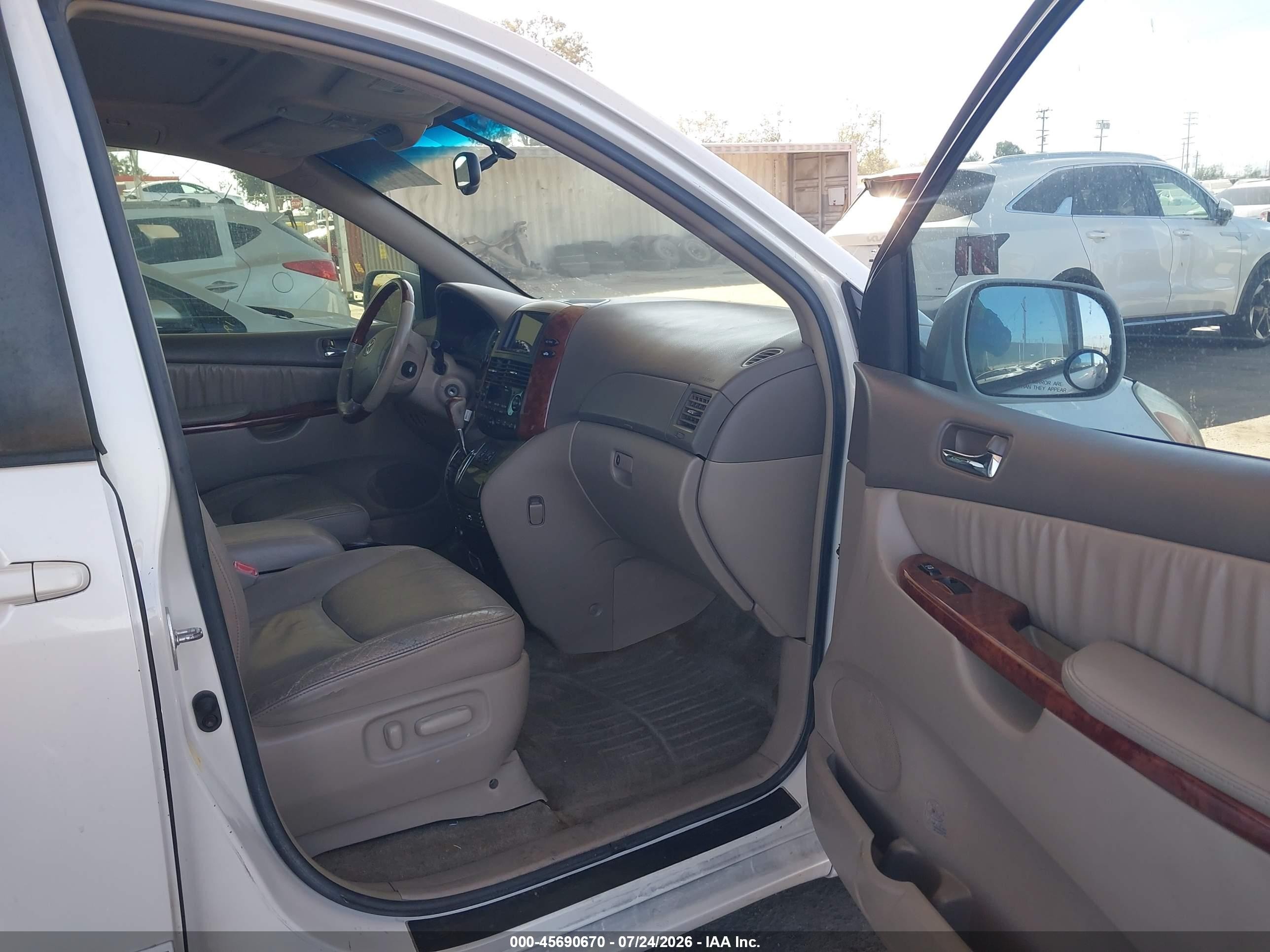 2005 Toyota Sienna Xle Limited Белый vin: 5TDZA22C45S340618