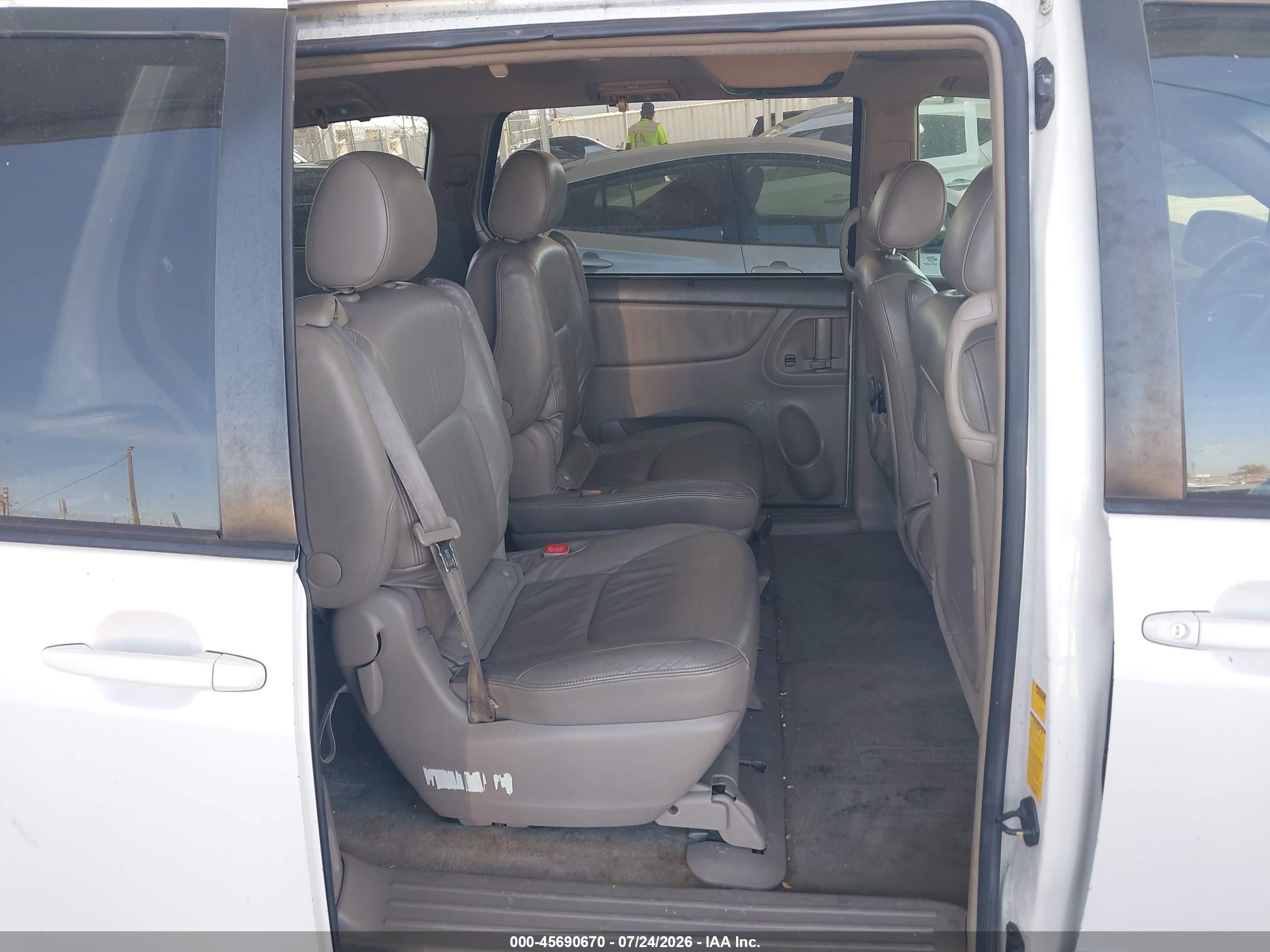 2005 Toyota Sienna Xle Limited Белый vin: 5TDZA22C45S340618