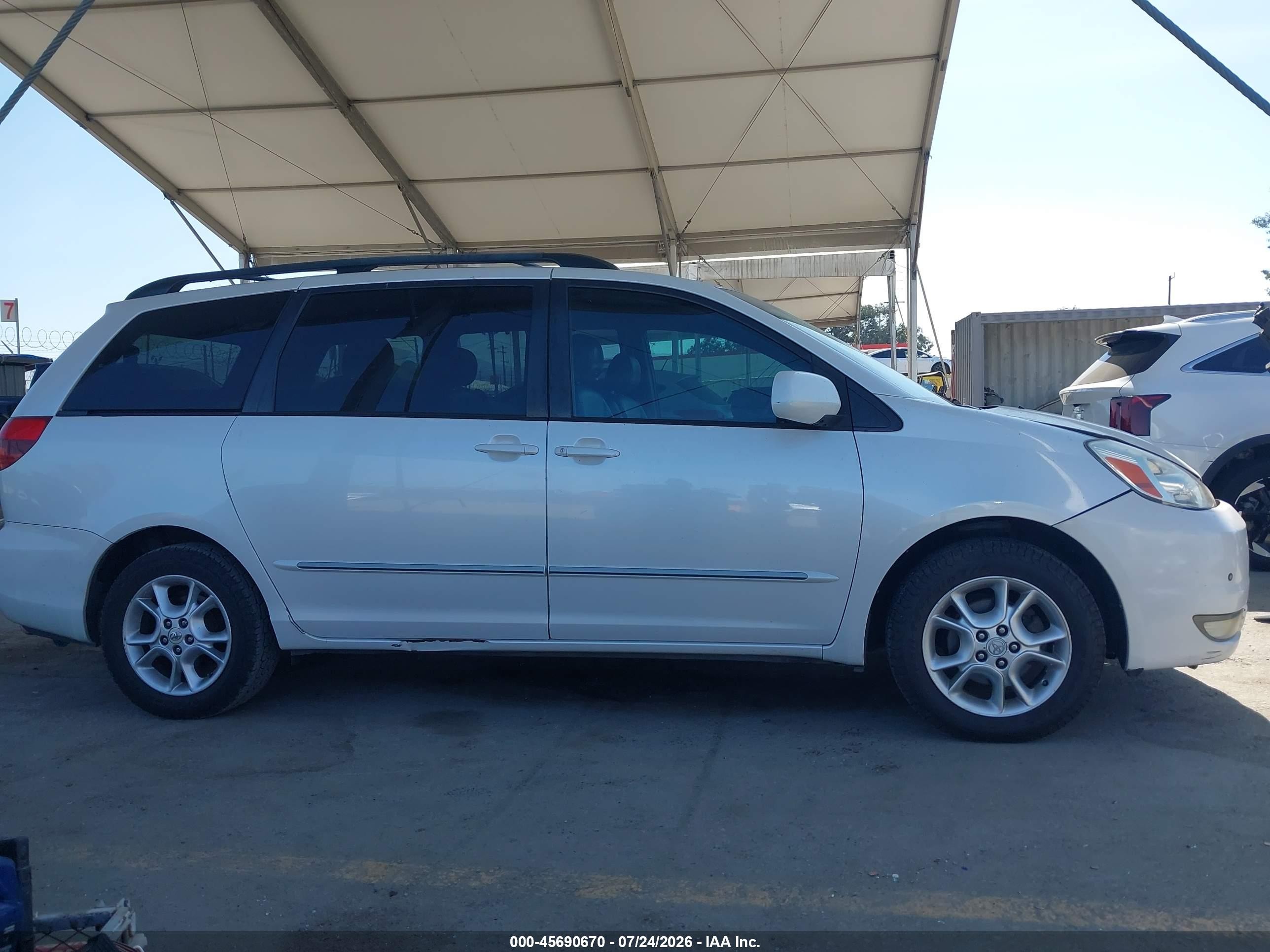 2005 Toyota Sienna Xle Limited Белый vin: 5TDZA22C45S340618