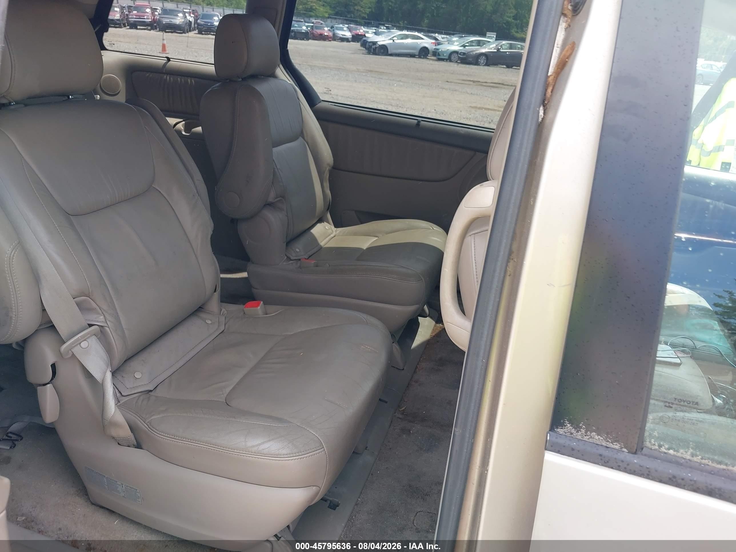 2005 Toyota Sienna Xle Limited Tan vin: 5TDZA22C45S374350