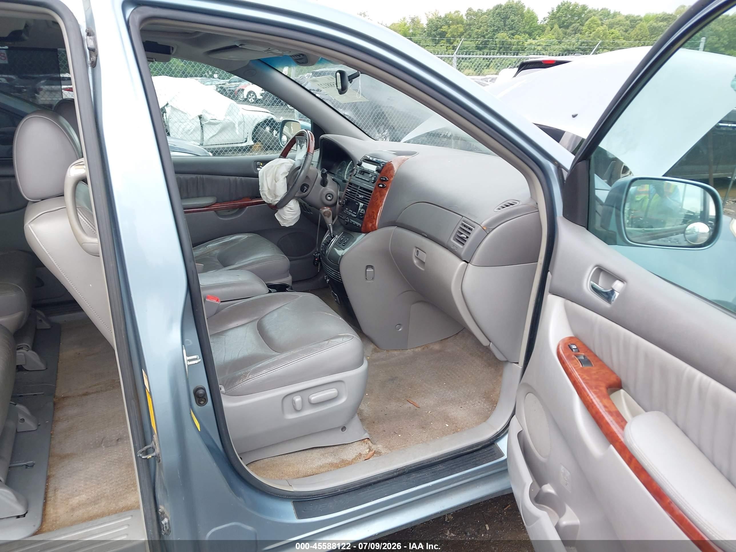 2005 Toyota Sienna Xle Limited Blue vin: 5TDZA22C45S387213