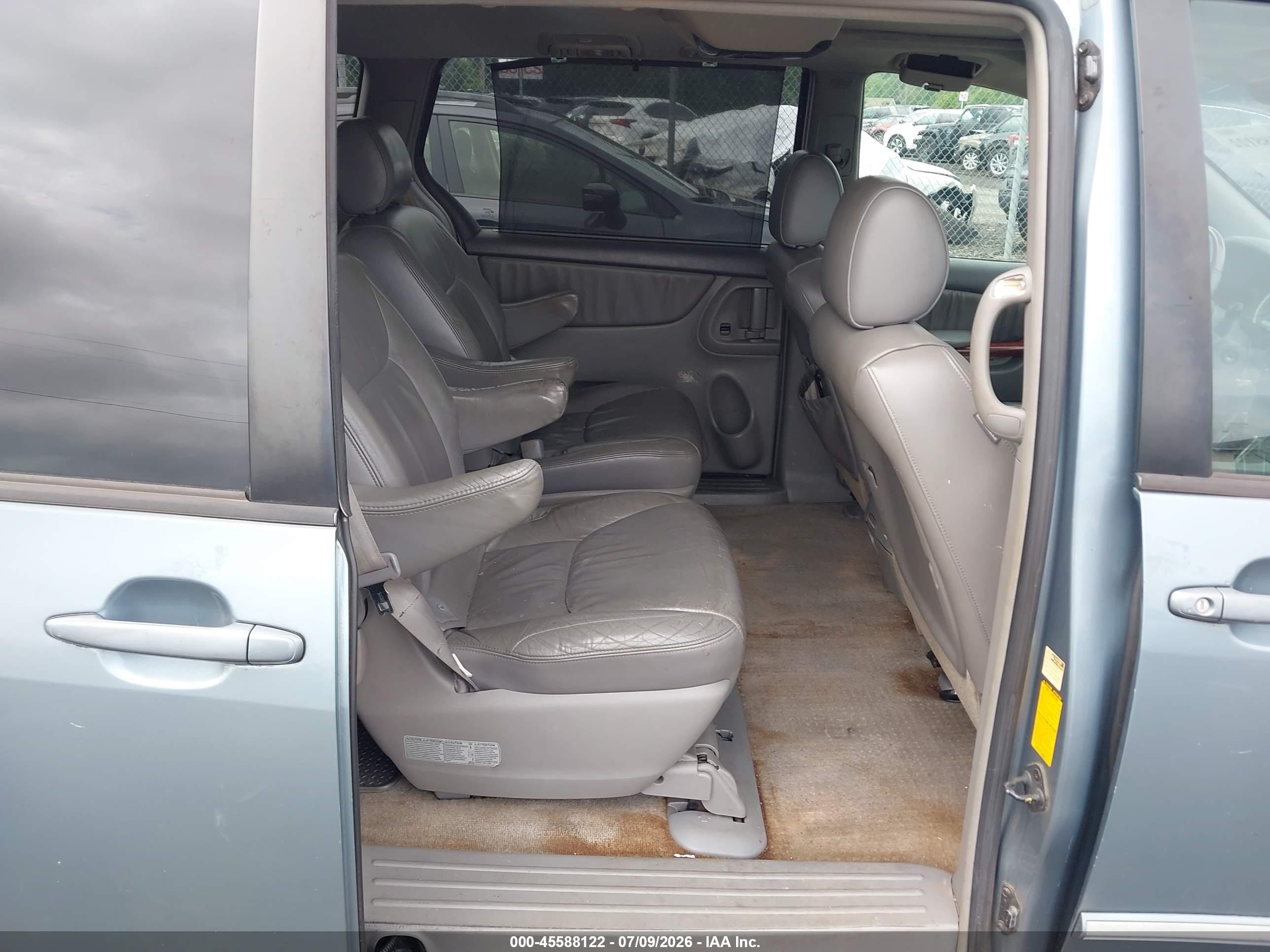 2005 Toyota Sienna Xle Limited Blue vin: 5TDZA22C45S387213