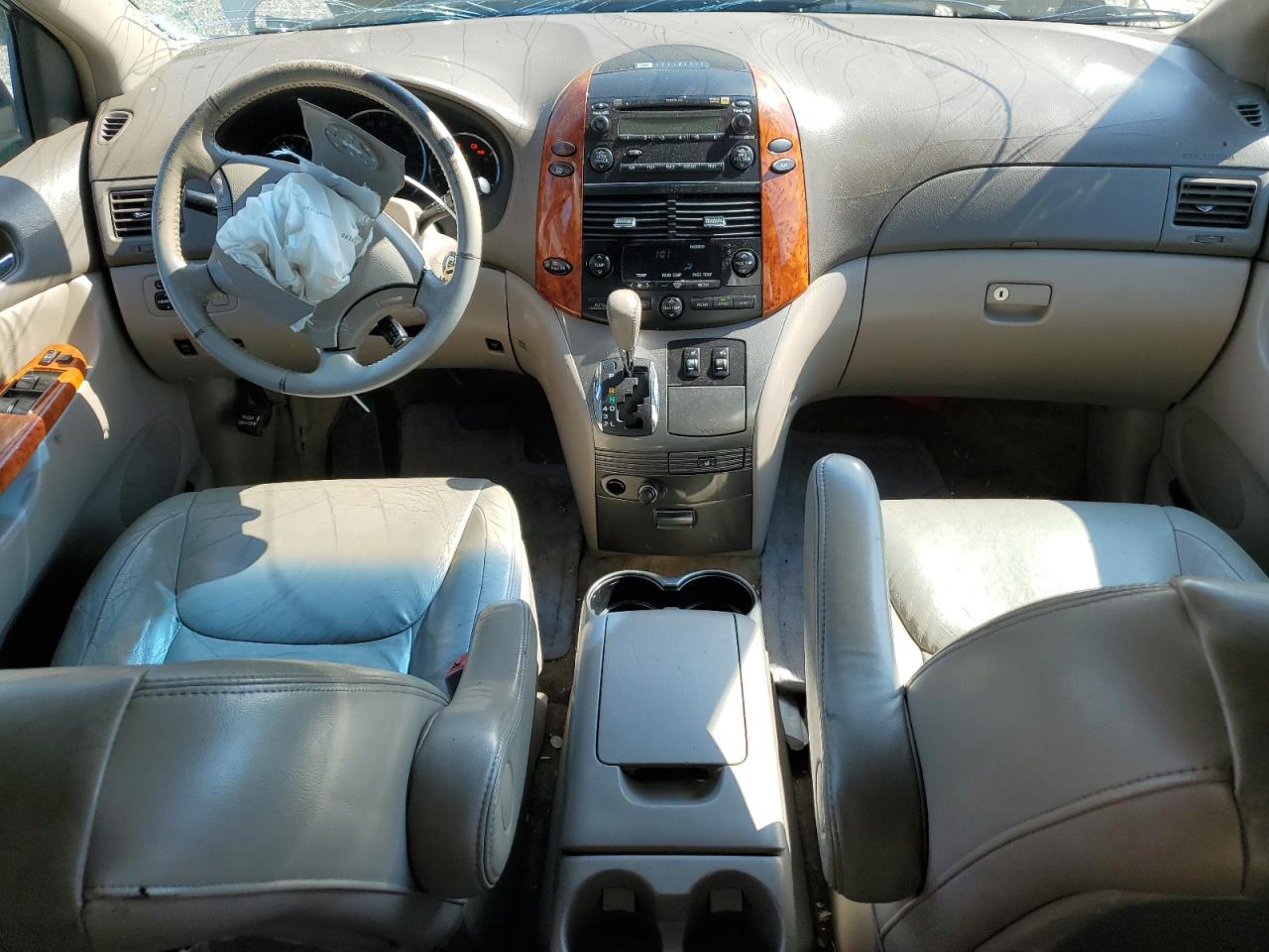 2006 Toyota Sienna Xle Gold vin: 5TDZA22C46S389237