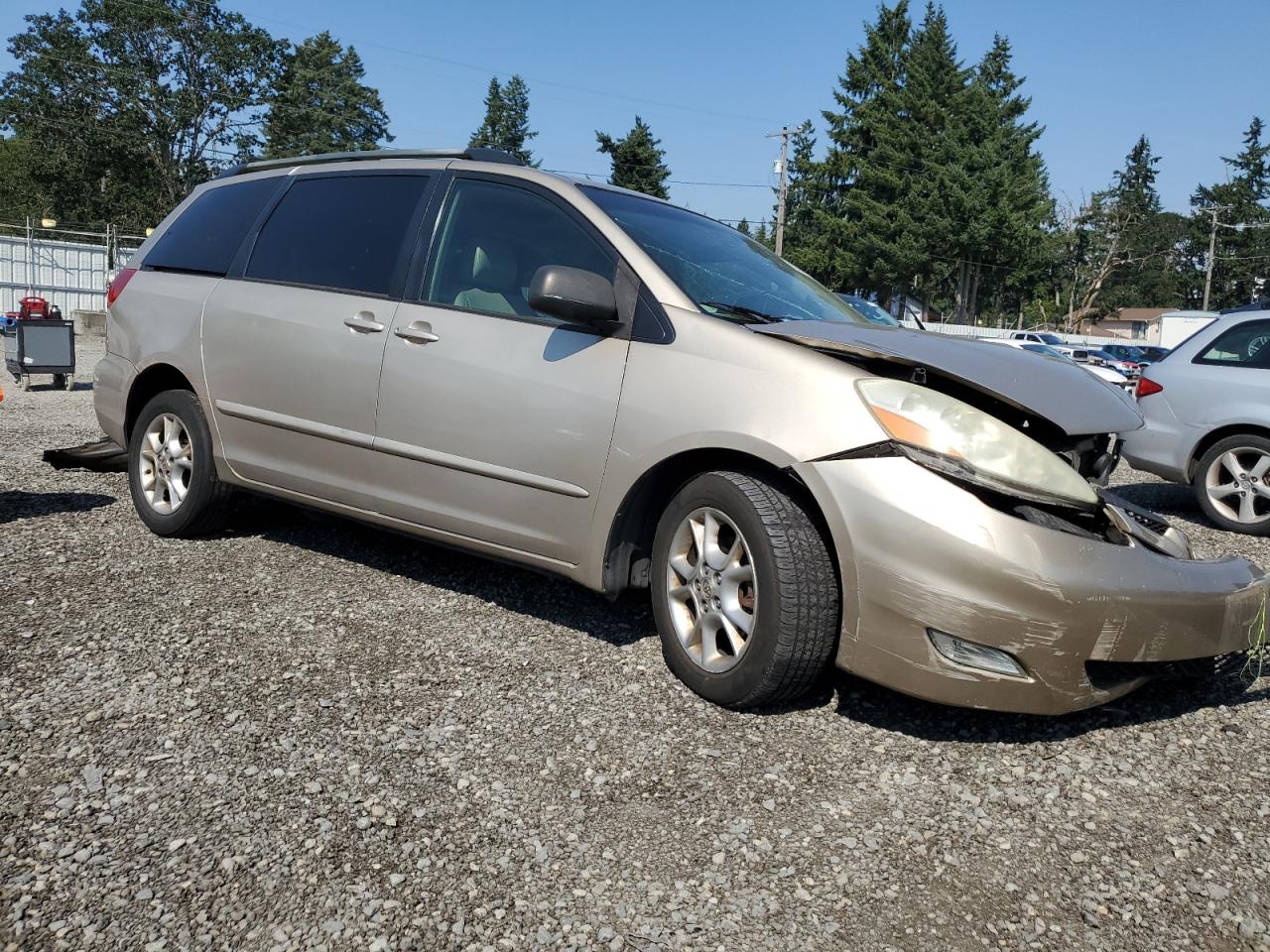 2006 Toyota Sienna Xle Gold vin: 5TDZA22C46S389237