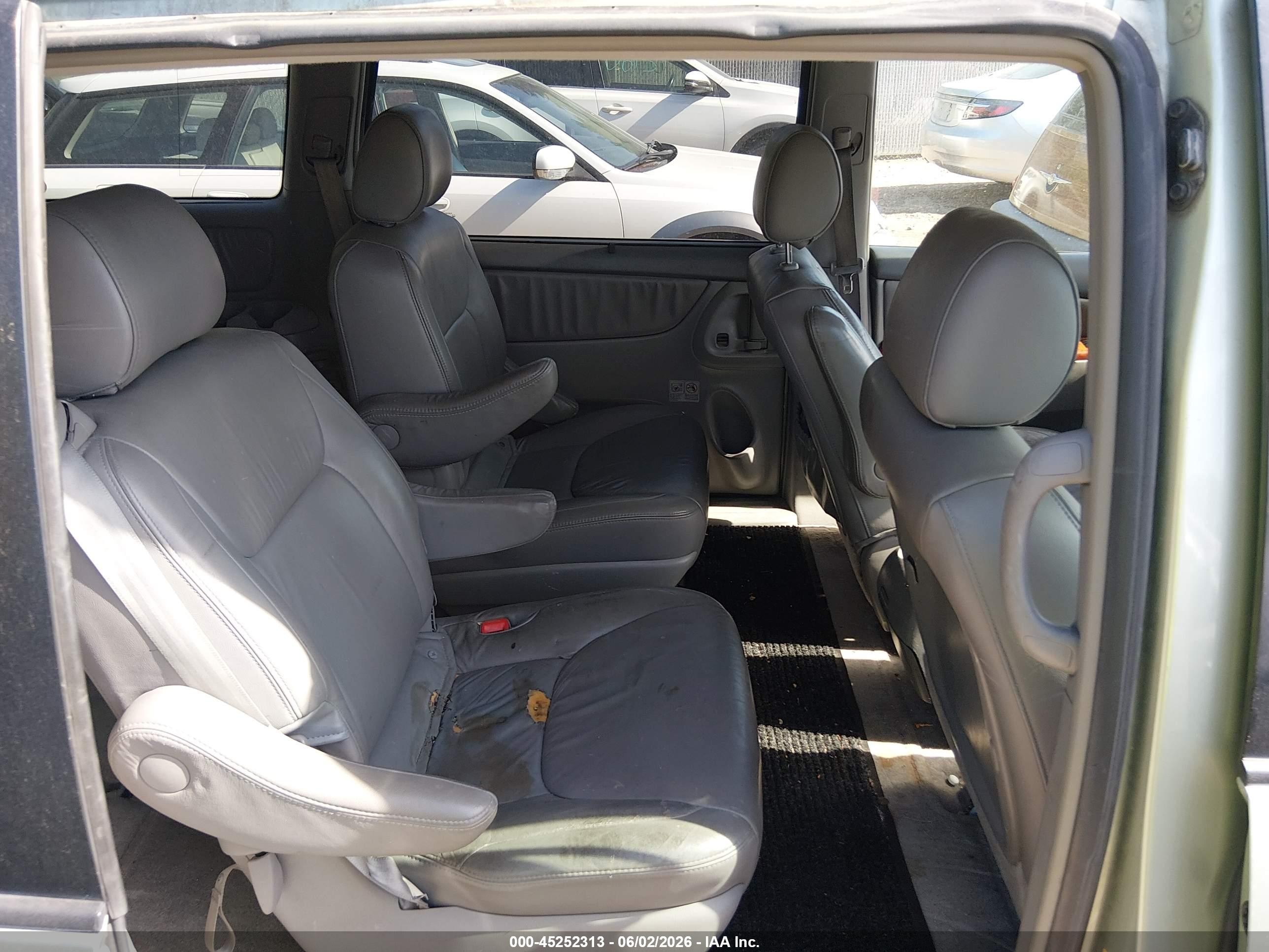 2006 Toyota Sienna Xle Limited Зеленый vin: 5TDZA22C46S471310
