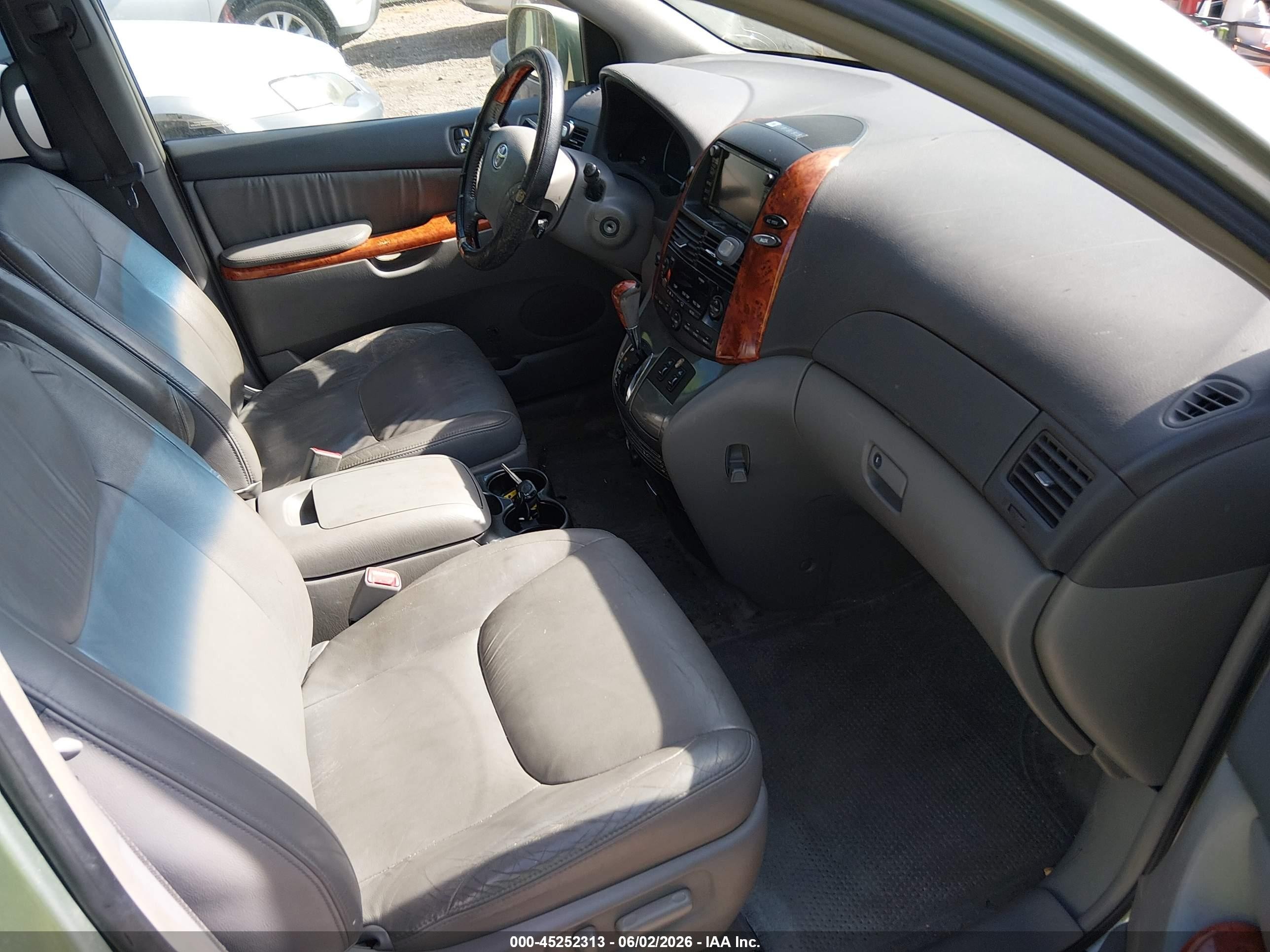 2006 Toyota Sienna Xle Limited Зеленый vin: 5TDZA22C46S471310