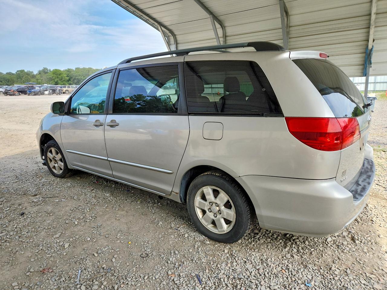 2004 Toyota Sienna Xle 7 Passenger Gray vin: 5TDZA22C54S017502