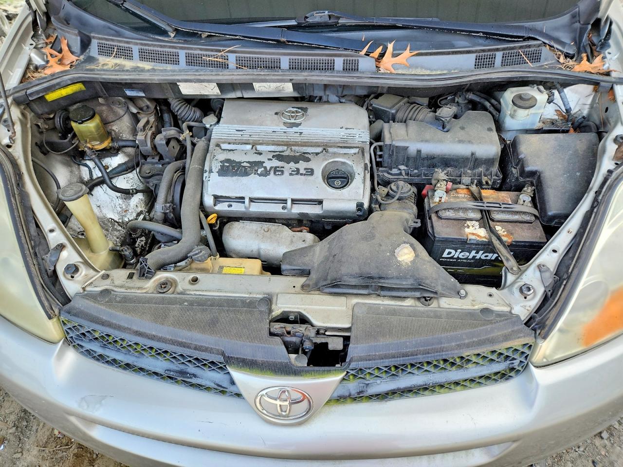 2004 Toyota Sienna Xle 7 Passenger Gray vin: 5TDZA22C54S017502