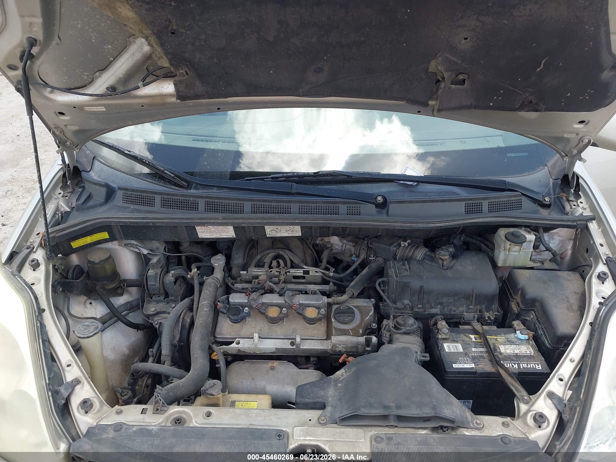 2004 Toyota Sienna Xle Gray vin: 5TDZA22C54S153757