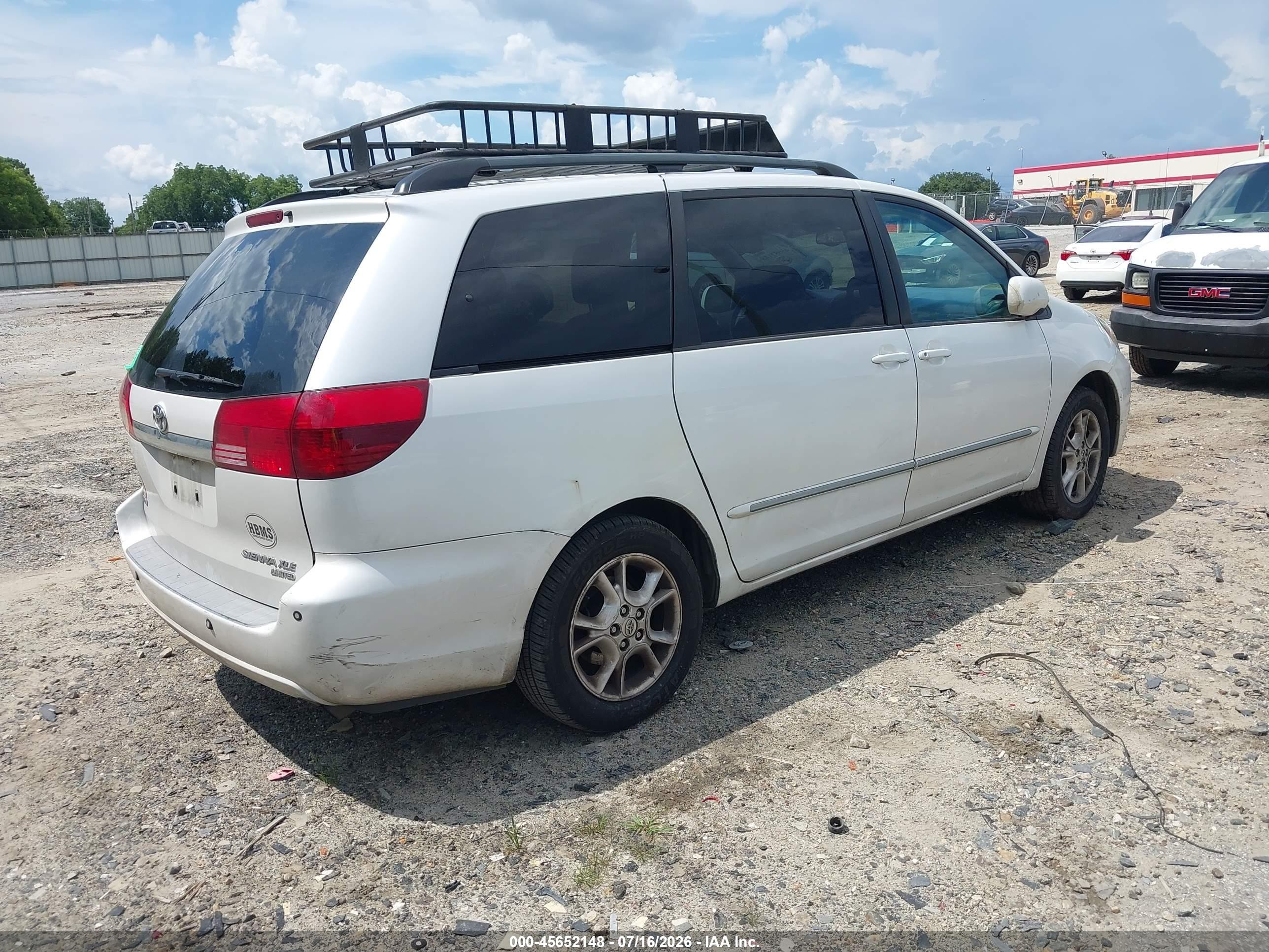 2005 Toyota Sienna Xle Limited Белый vin: 5TDZA22C55S290229