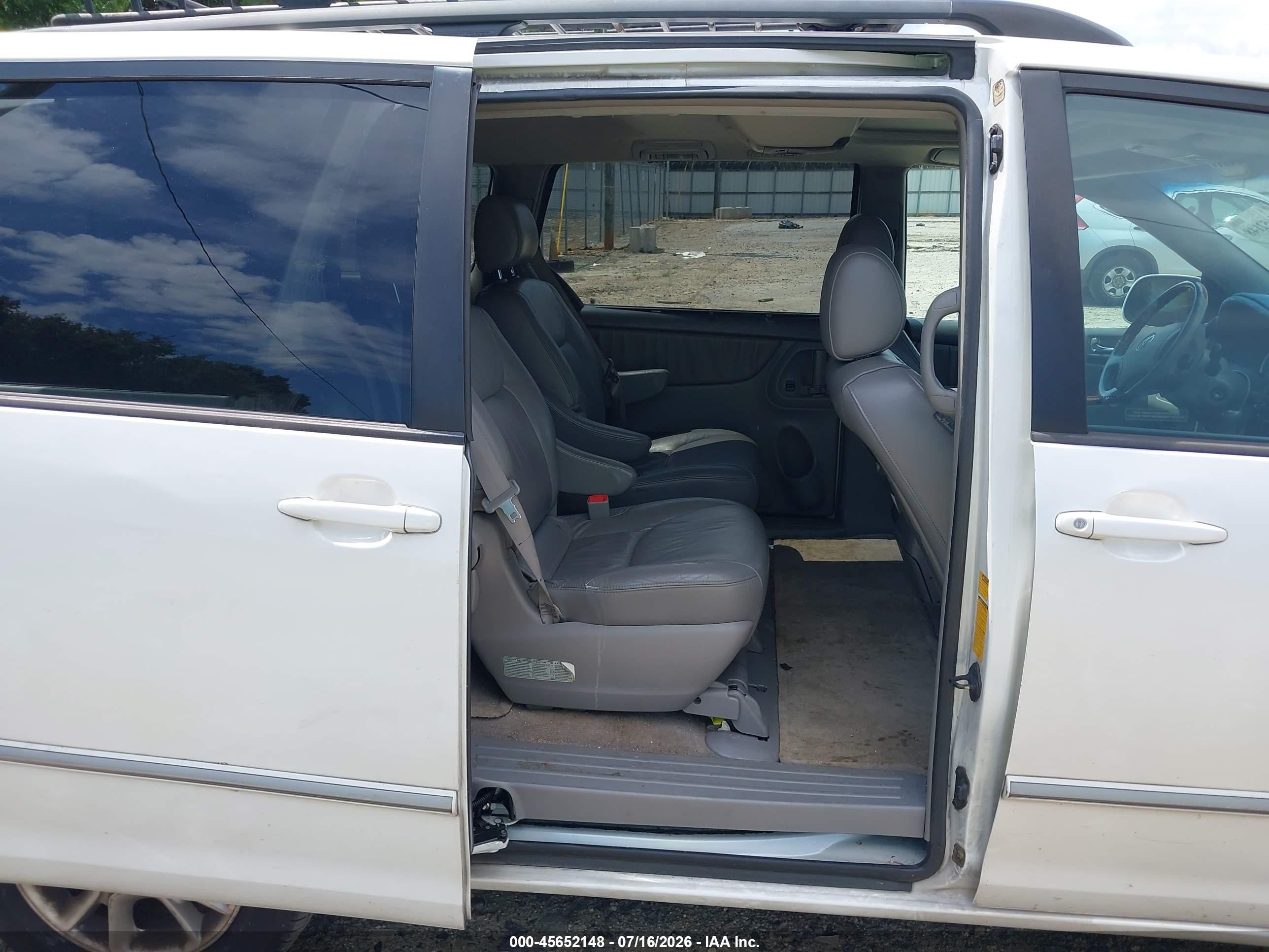 2005 Toyota Sienna Xle Limited Белый vin: 5TDZA22C55S290229