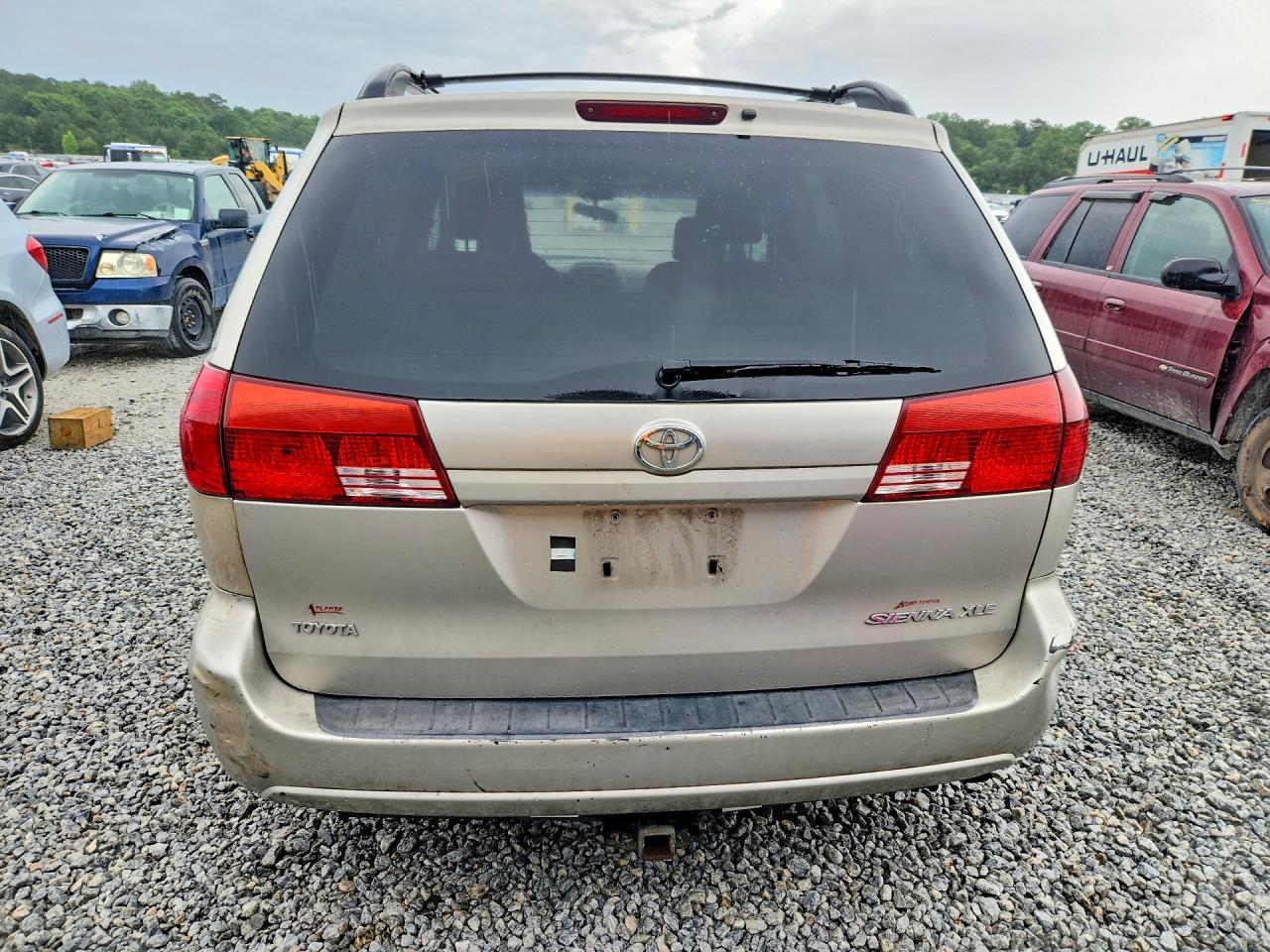 2005 Toyota Sienna Xle 7 Passenger Gold vin: 5TDZA22C55S312665