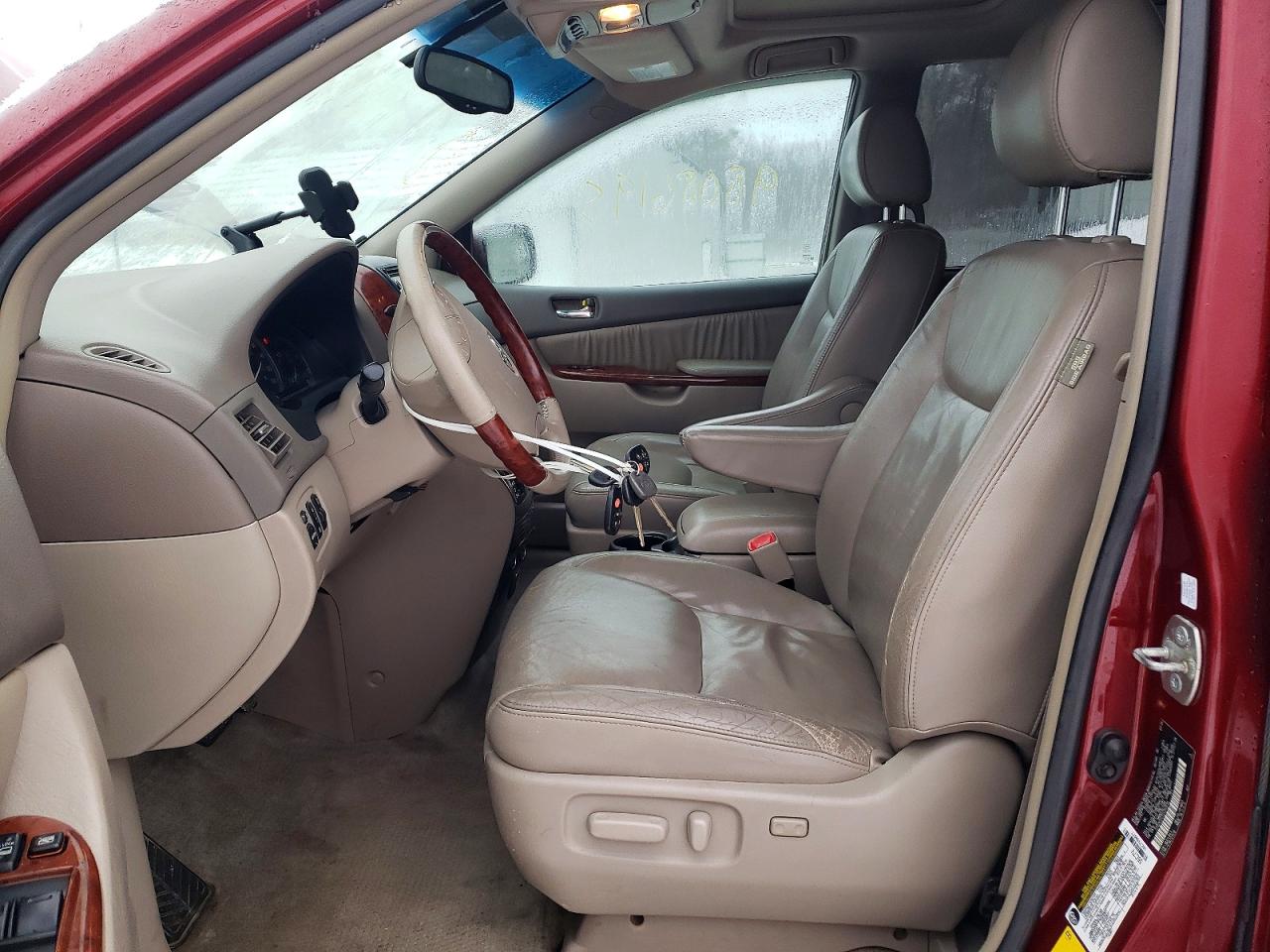 2005 Toyota Sienna Xle Burgundy vin: 5TDZA22C55S362630