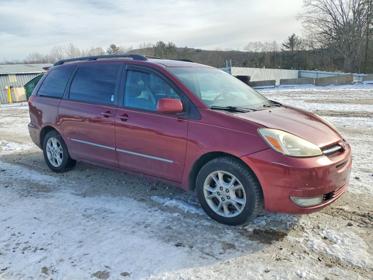 2005 Toyota Sienna Xle Burgundy vin: 5TDZA22C55S362630