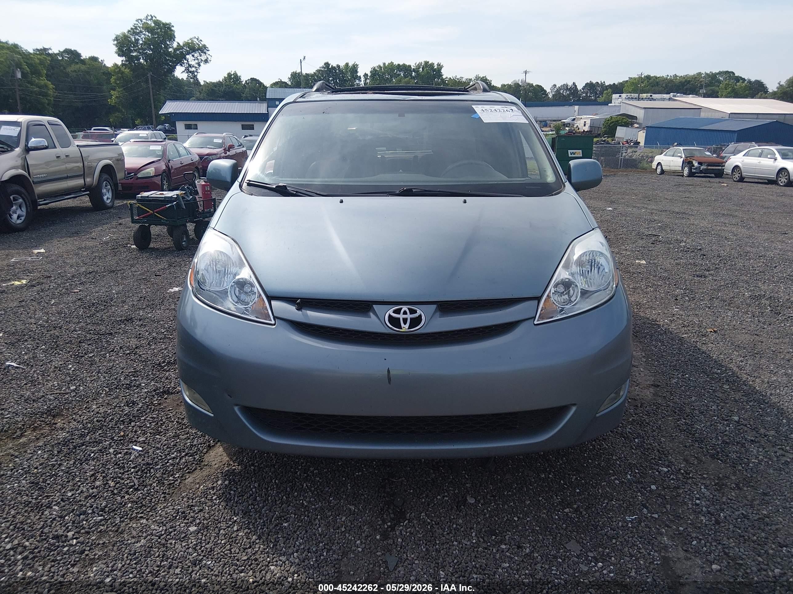 2006 Toyota Sienna Xle Синий vin: 5TDZA22C56S410578