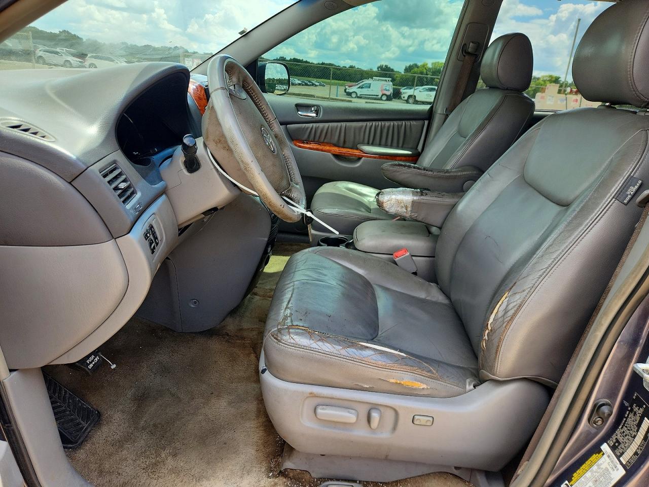 2006 Toyota Sienna Xle 7 Passenger Blue vin: 5TDZA22C56S458324