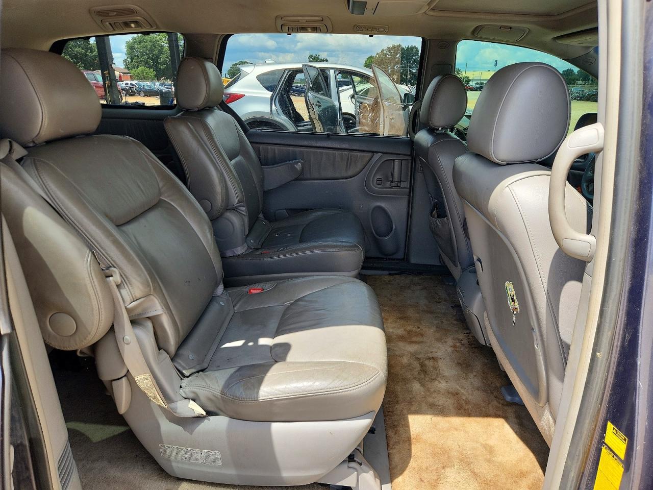 2006 Toyota Sienna Xle 7 Passenger Blue vin: 5TDZA22C56S458324