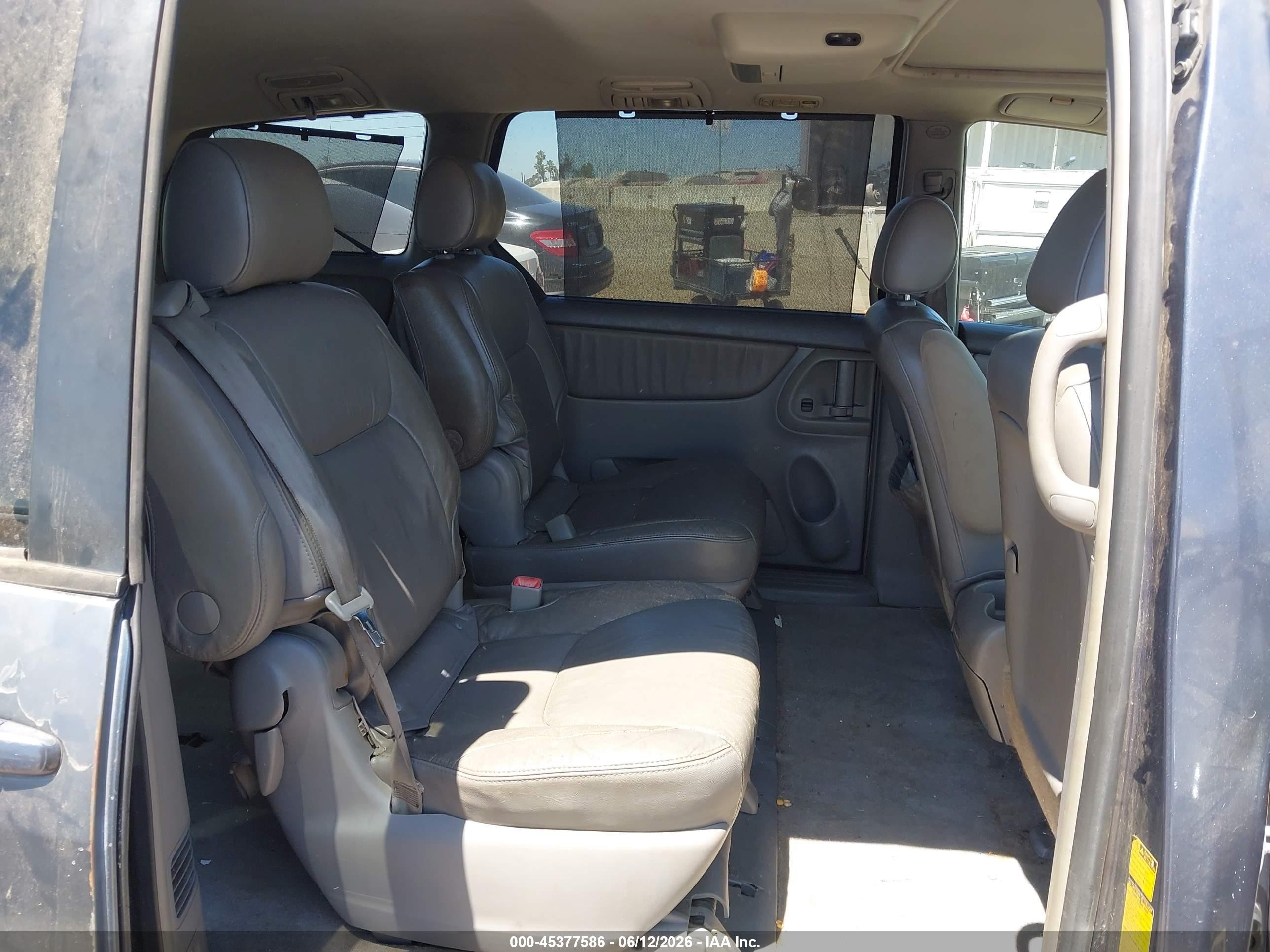 2006 Toyota Sienna Xle Limited Gray vin: 5TDZA22C56S458405