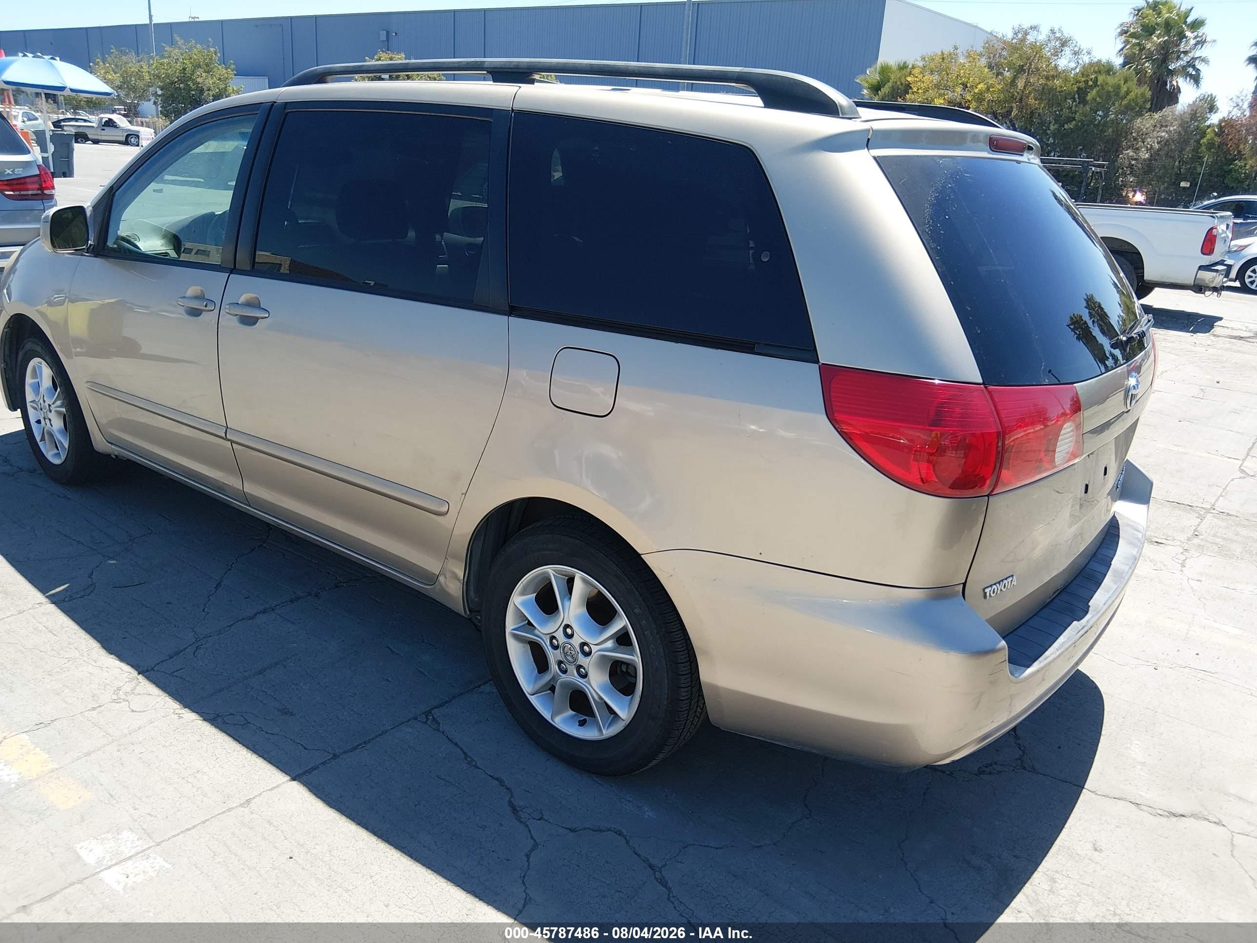 2006 Toyota Sienna Xle Бежевый vin: 5TDZA22C56S470358