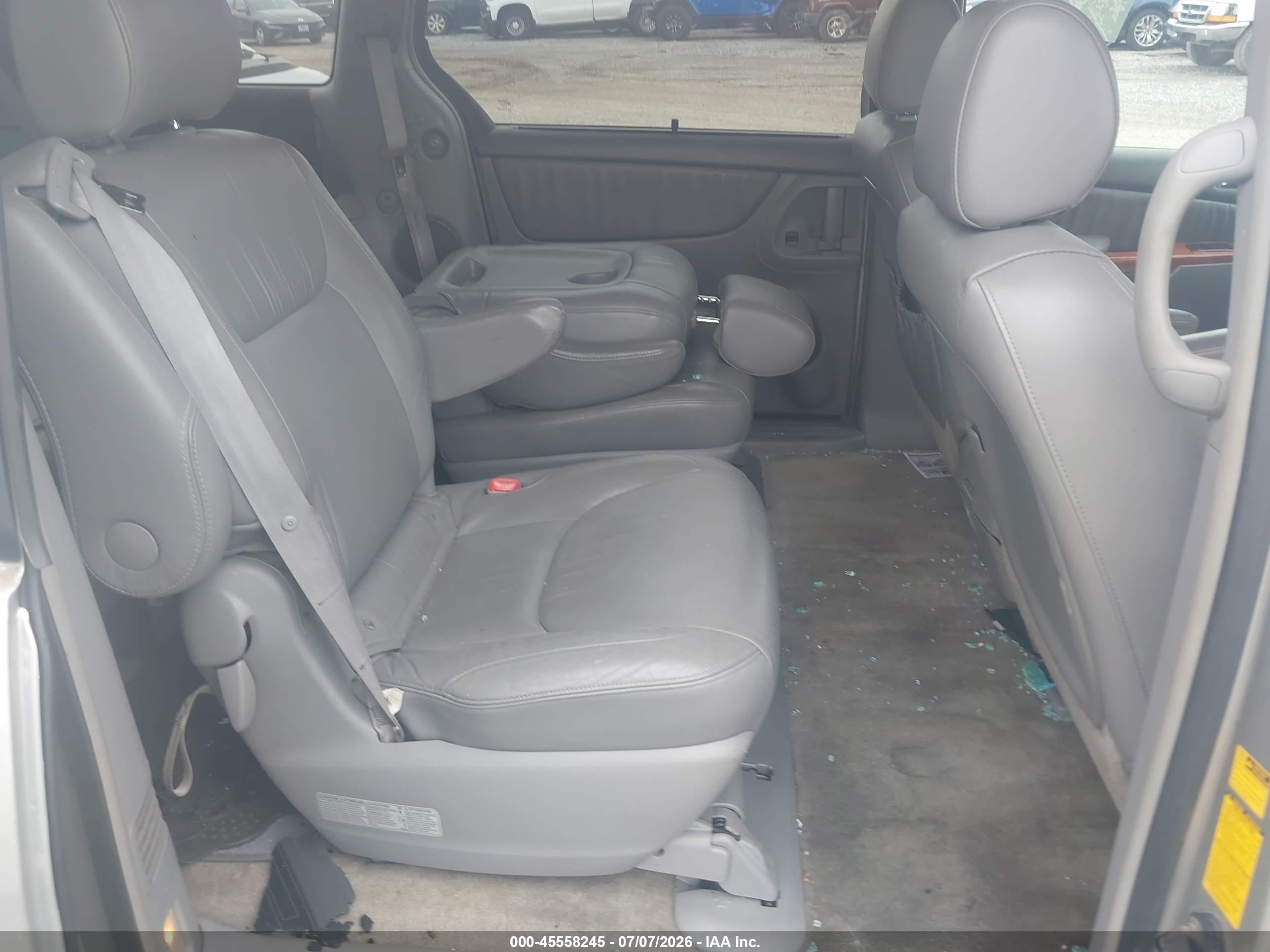 2006 Toyota Sienna Xle Gray vin: 5TDZA22C56S511894