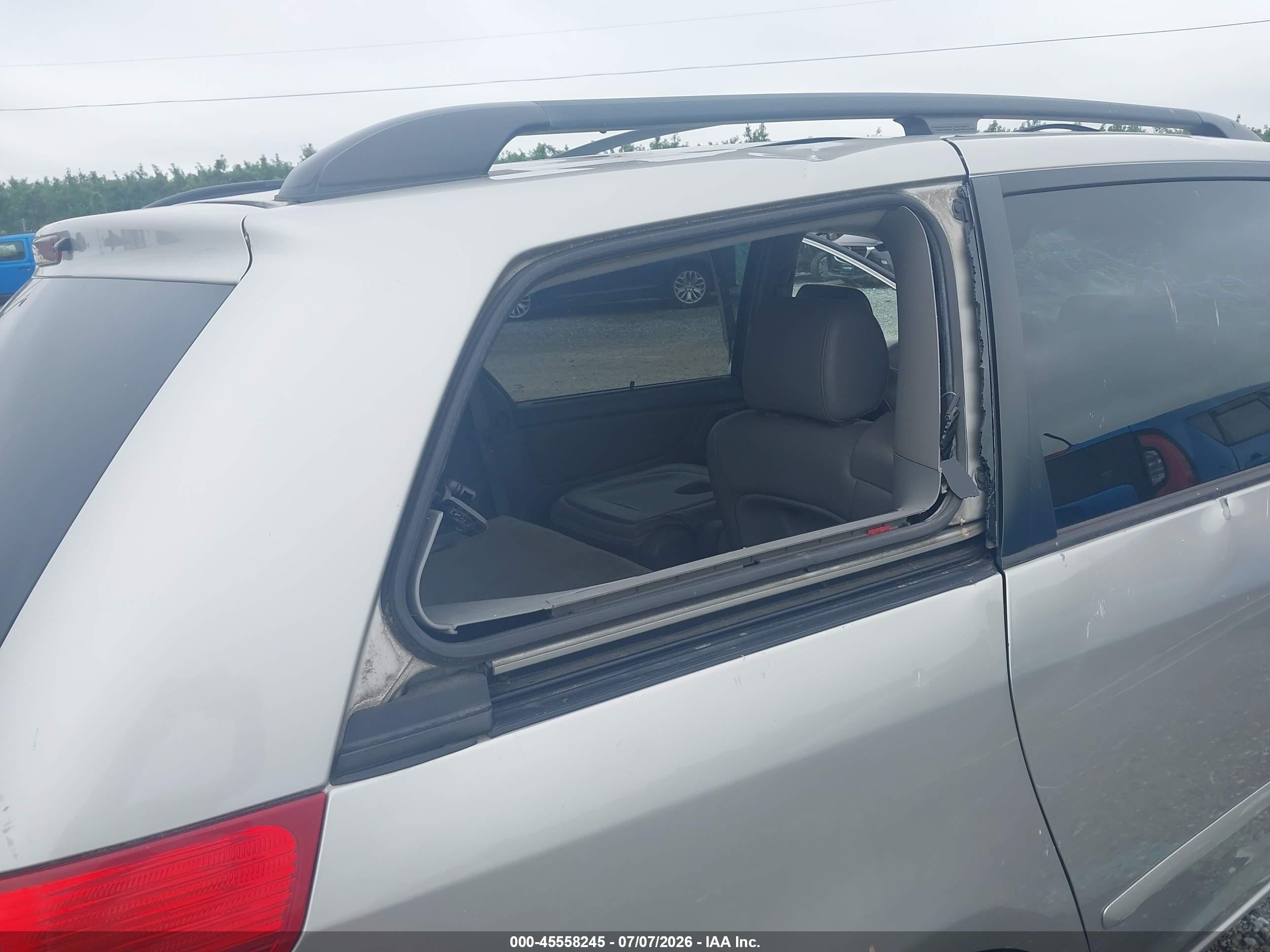 2006 Toyota Sienna Xle Gray vin: 5TDZA22C56S511894