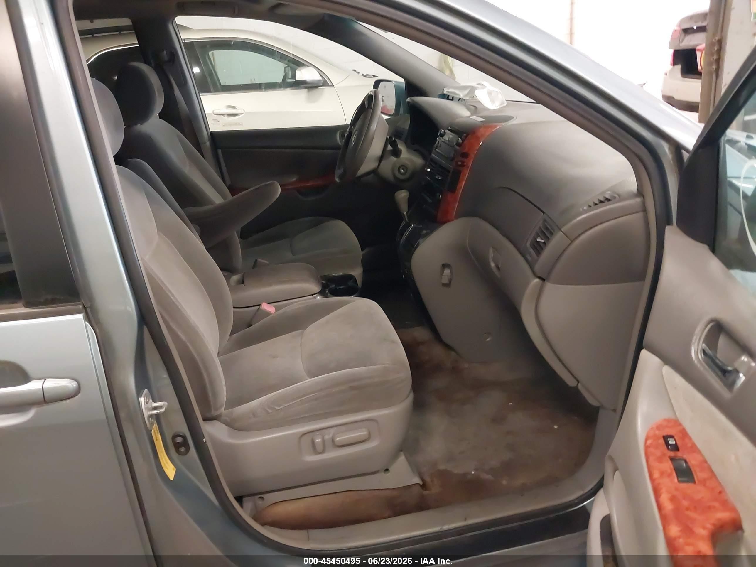 2006 Toyota Sienna Xle Blue vin: 5TDZA22C56S559329