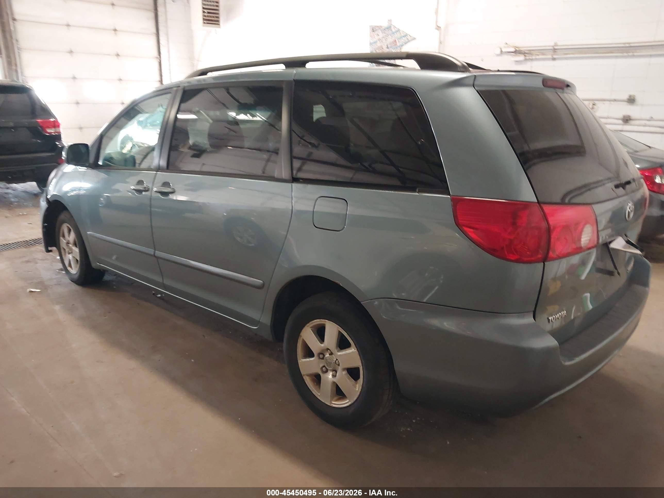 2006 Toyota Sienna Xle Blue vin: 5TDZA22C56S559329