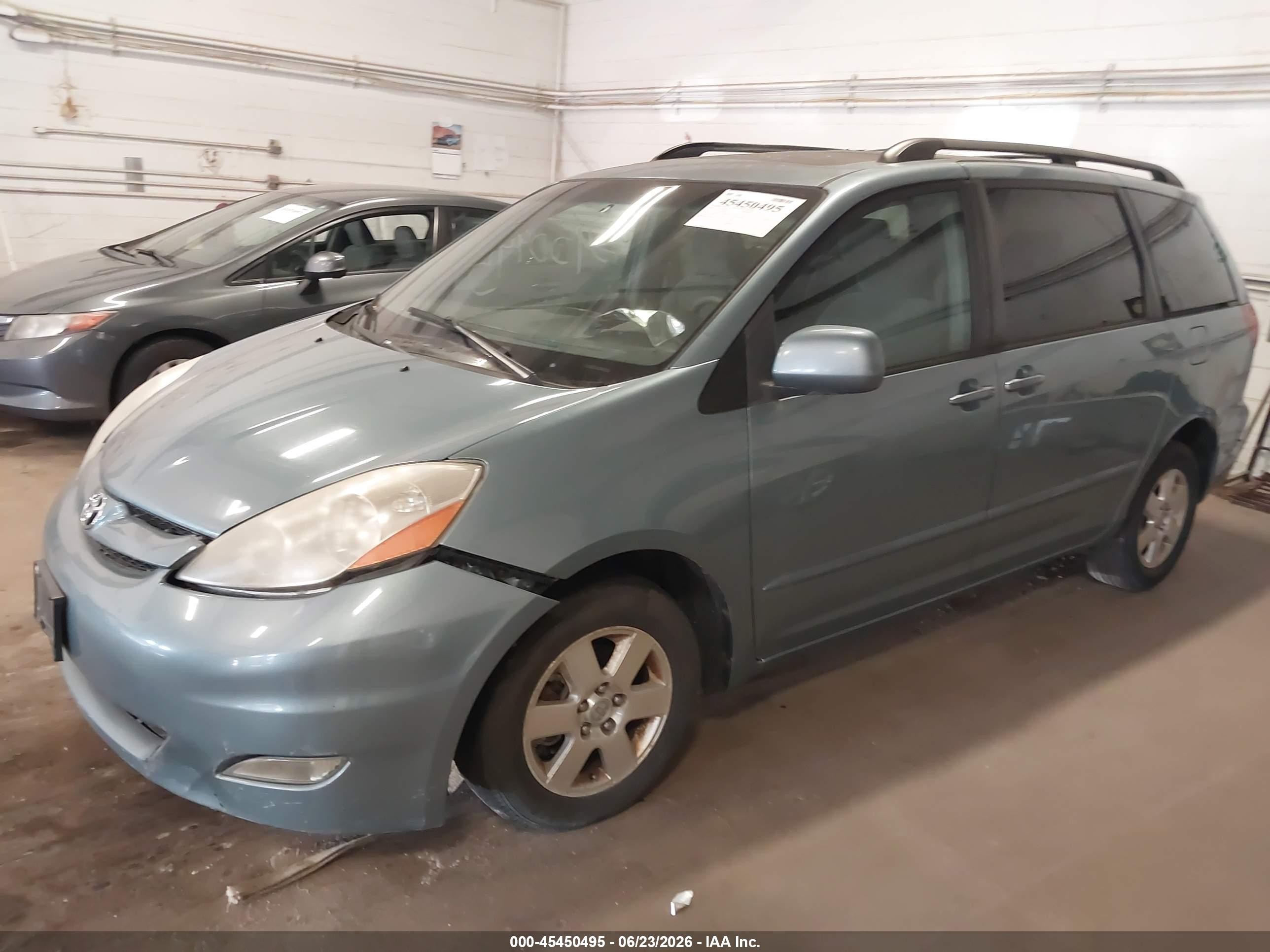 2006 Toyota Sienna Xle Blue vin: 5TDZA22C56S559329