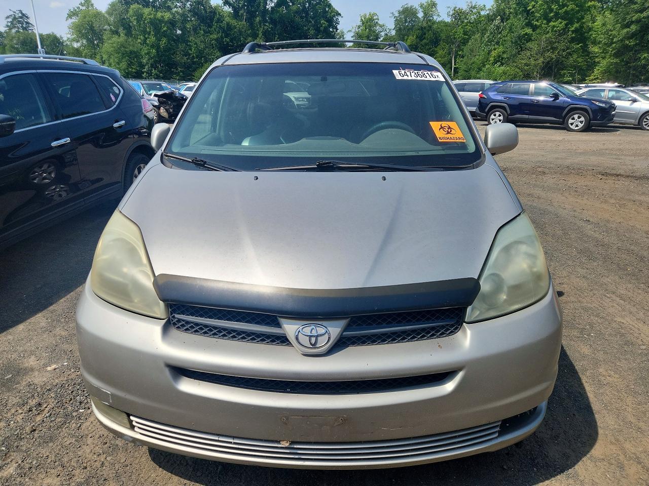 2004 Toyota Sienna Xle 7 Passenger Silver vin: 5TDZA22C64S093939