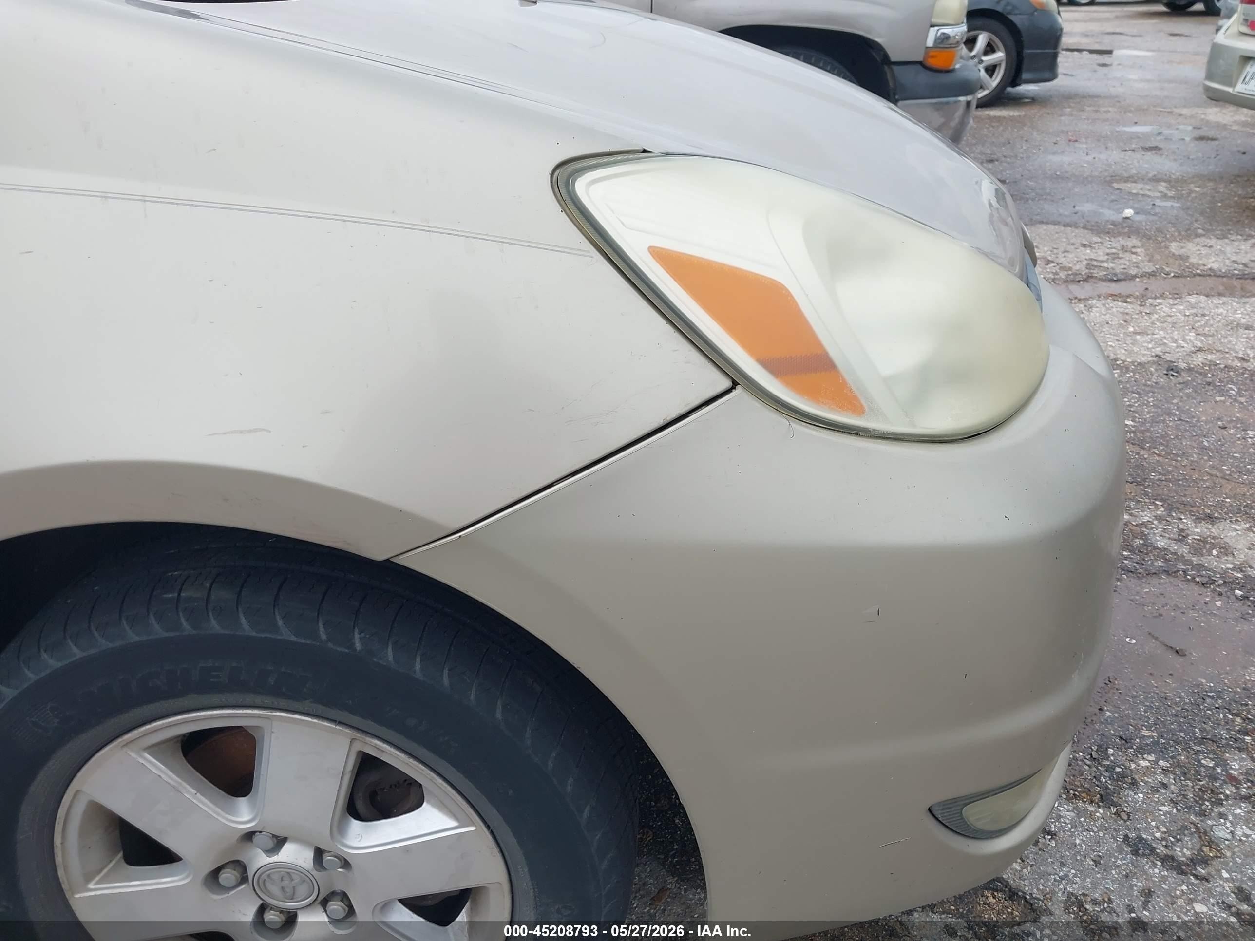 2004 Toyota Sienna Xle Бежевый vin: 5TDZA22C64S166114