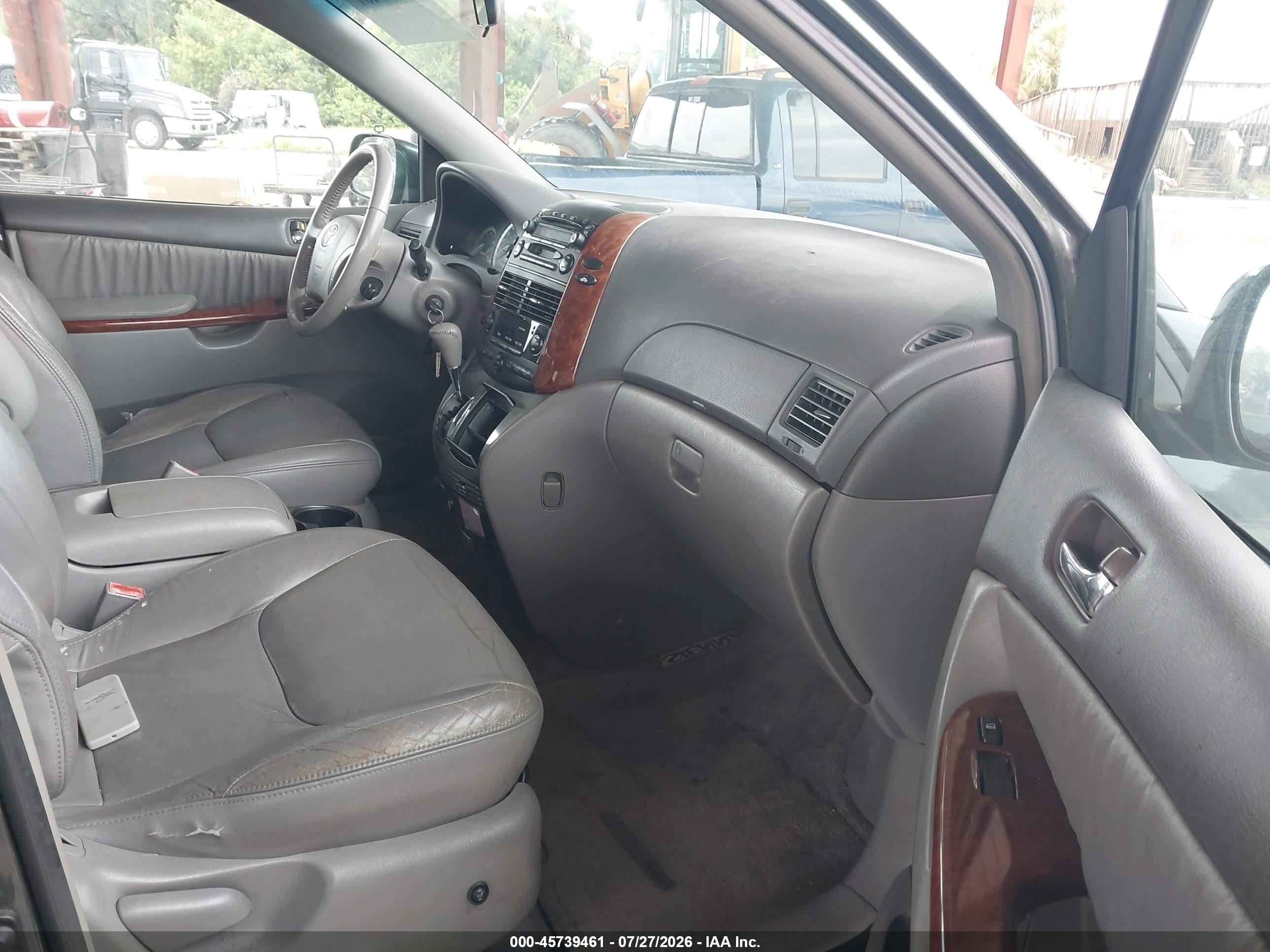 2004 Toyota Sienna Xle Green vin: 5TDZA22C64S197685