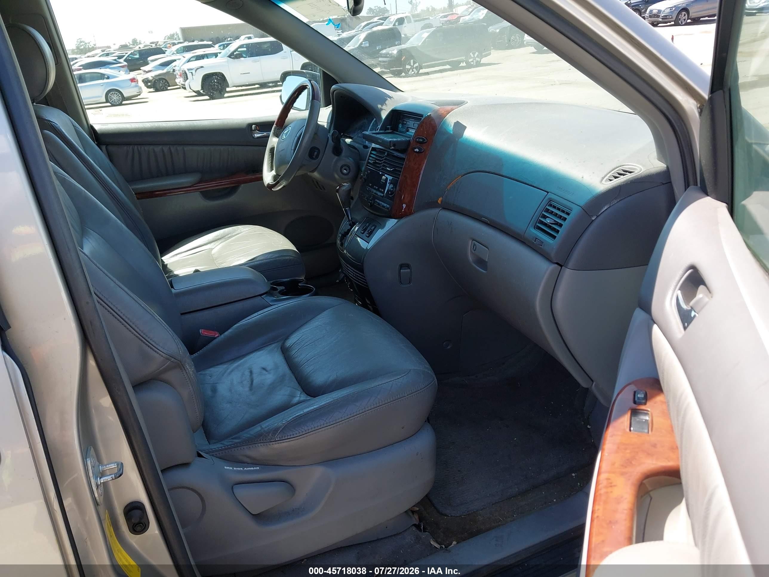 2004 Toyota Sienna Xle Limited Желто-коричневый vin: 5TDZA22C64S220169