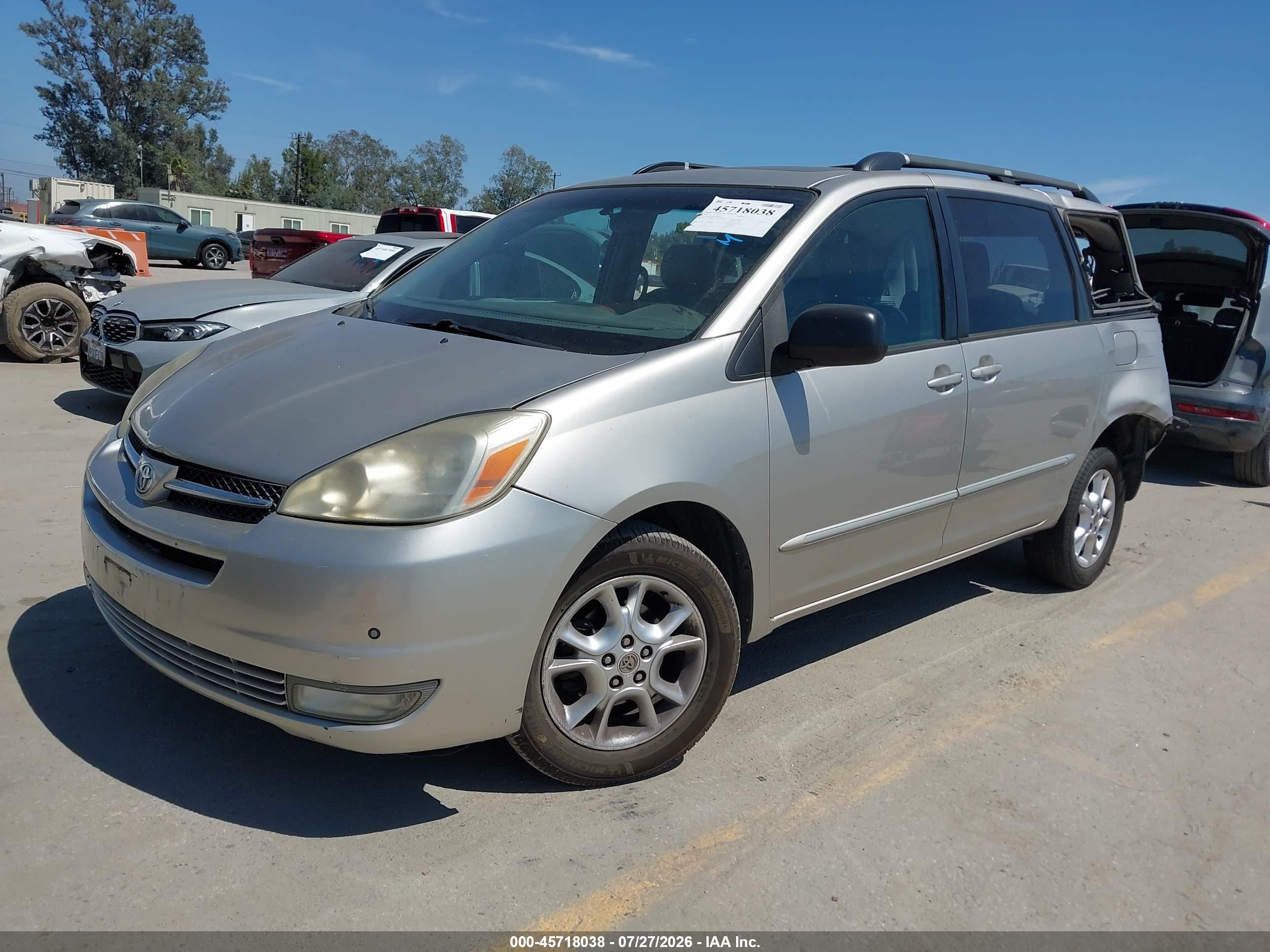 2004 Toyota Sienna Xle Limited Желто-коричневый vin: 5TDZA22C64S220169