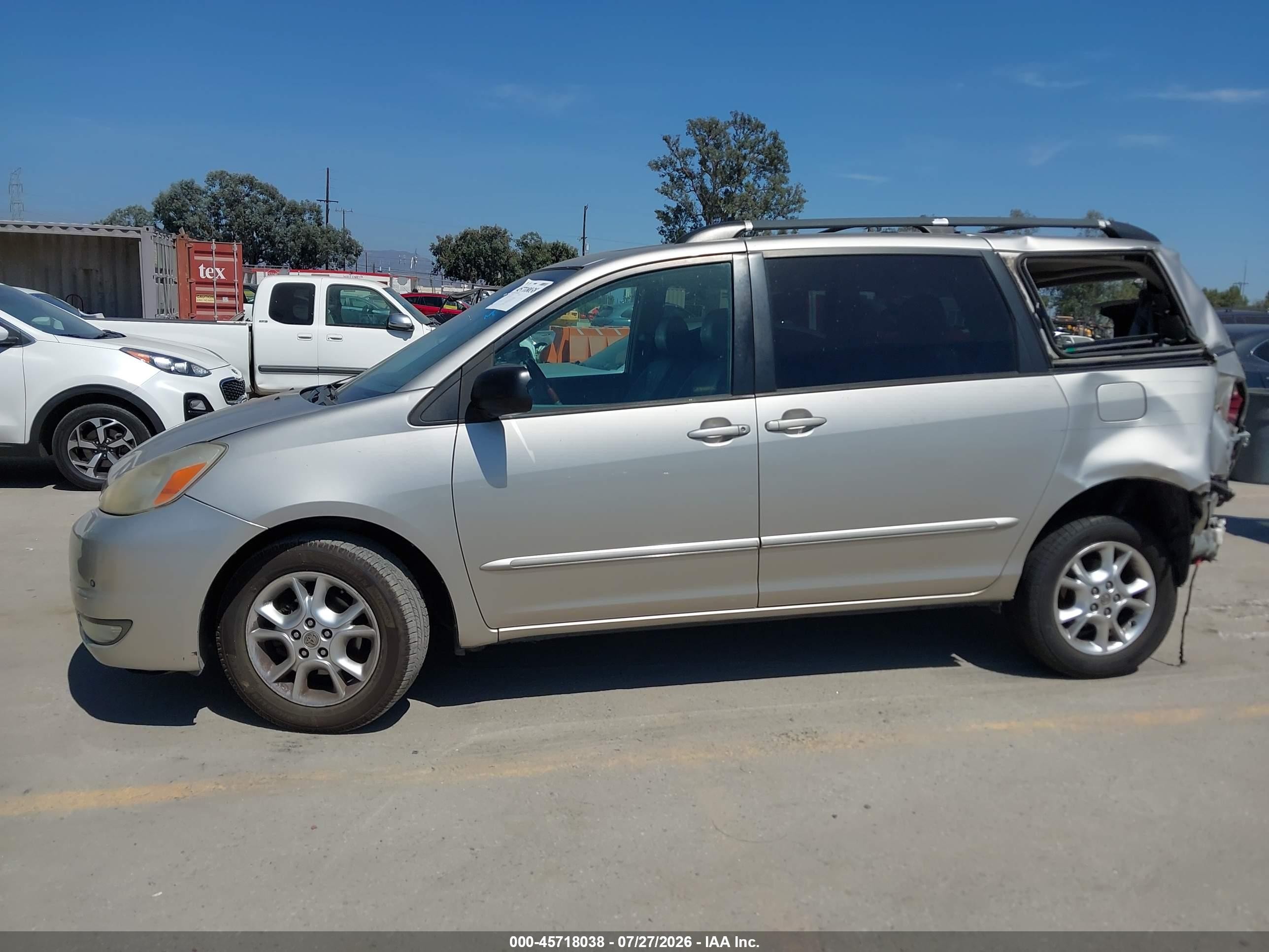 2004 Toyota Sienna Xle Limited Желто-коричневый vin: 5TDZA22C64S220169