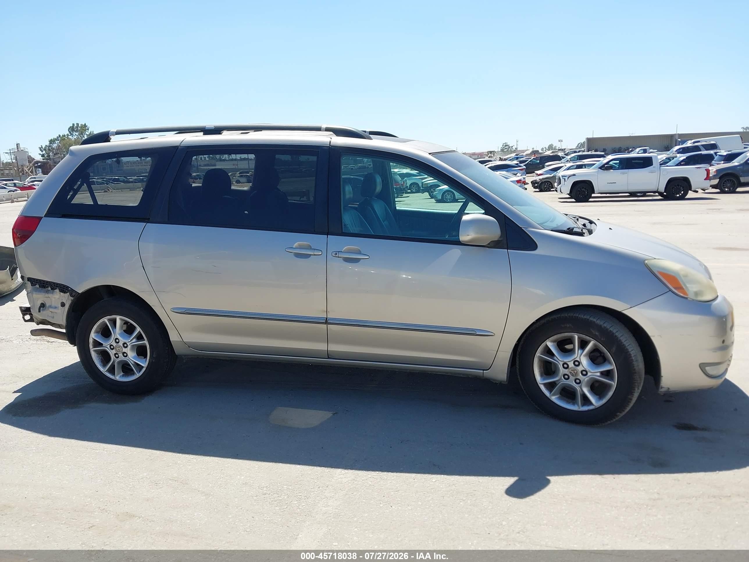 2004 Toyota Sienna Xle Limited Желто-коричневый vin: 5TDZA22C64S220169