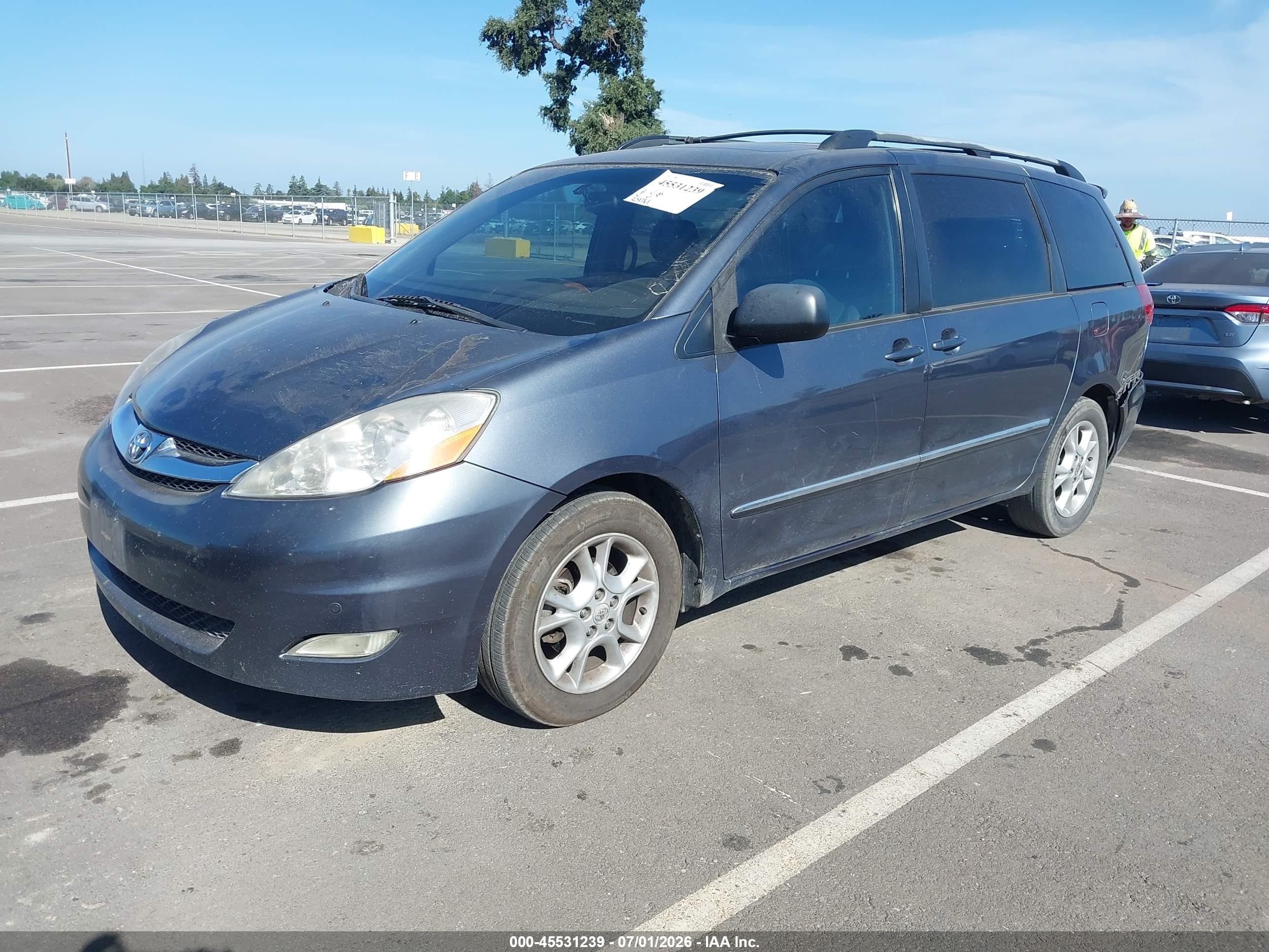2006 Toyota Sienna Xle Limited Blue vin: 5TDZA22C66S545536