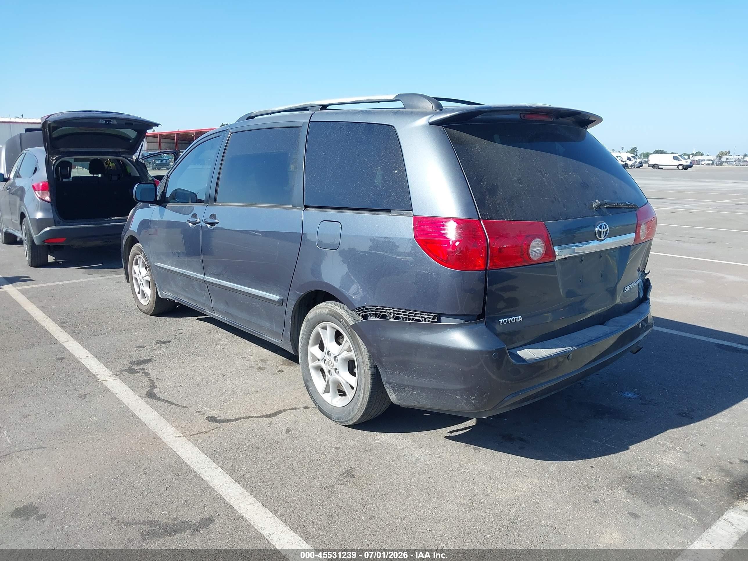 2006 Toyota Sienna Xle Limited Blue vin: 5TDZA22C66S545536