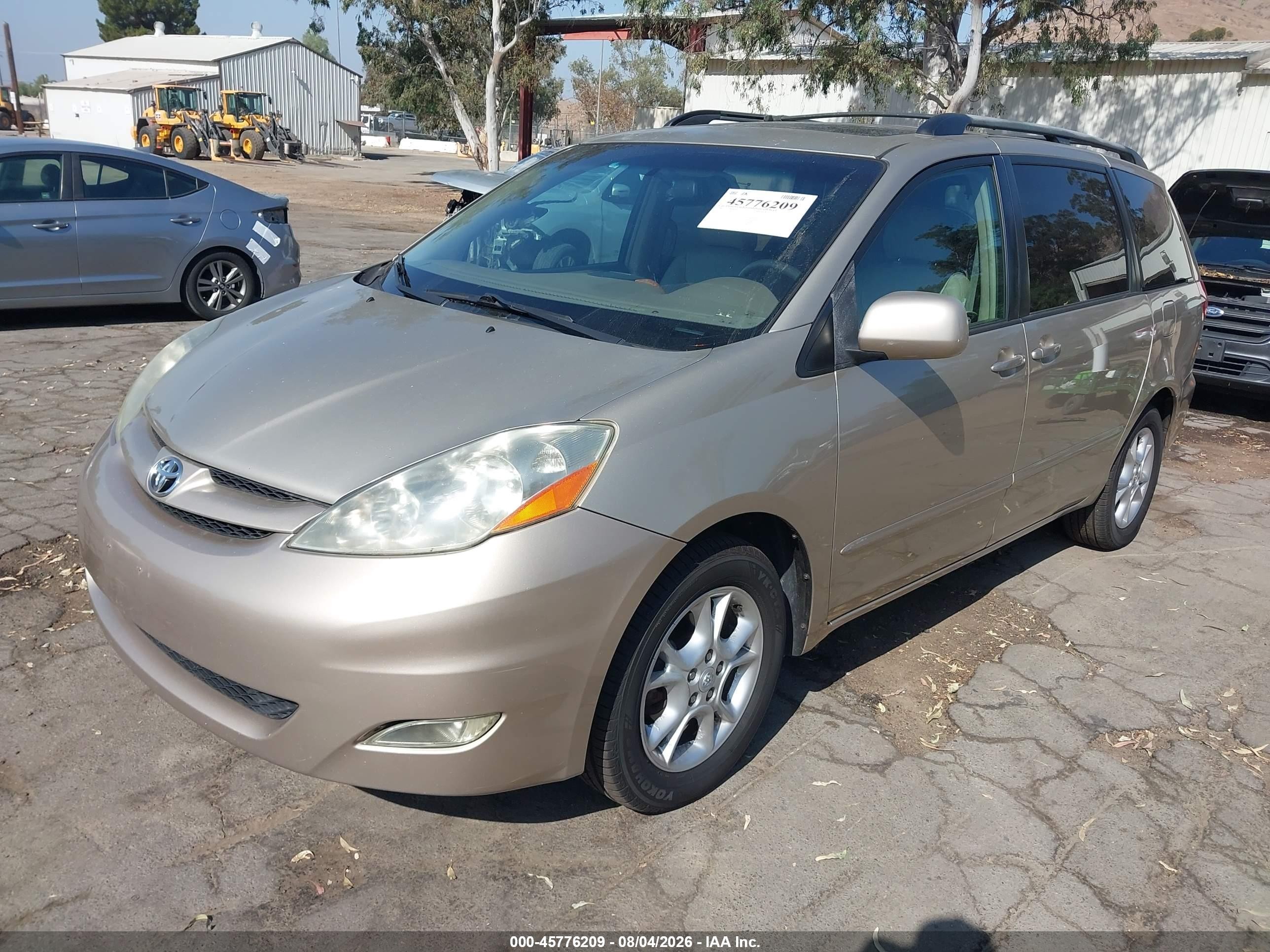 2006 Toyota Sienna Xle Champagne vin: 5TDZA22C66S547349