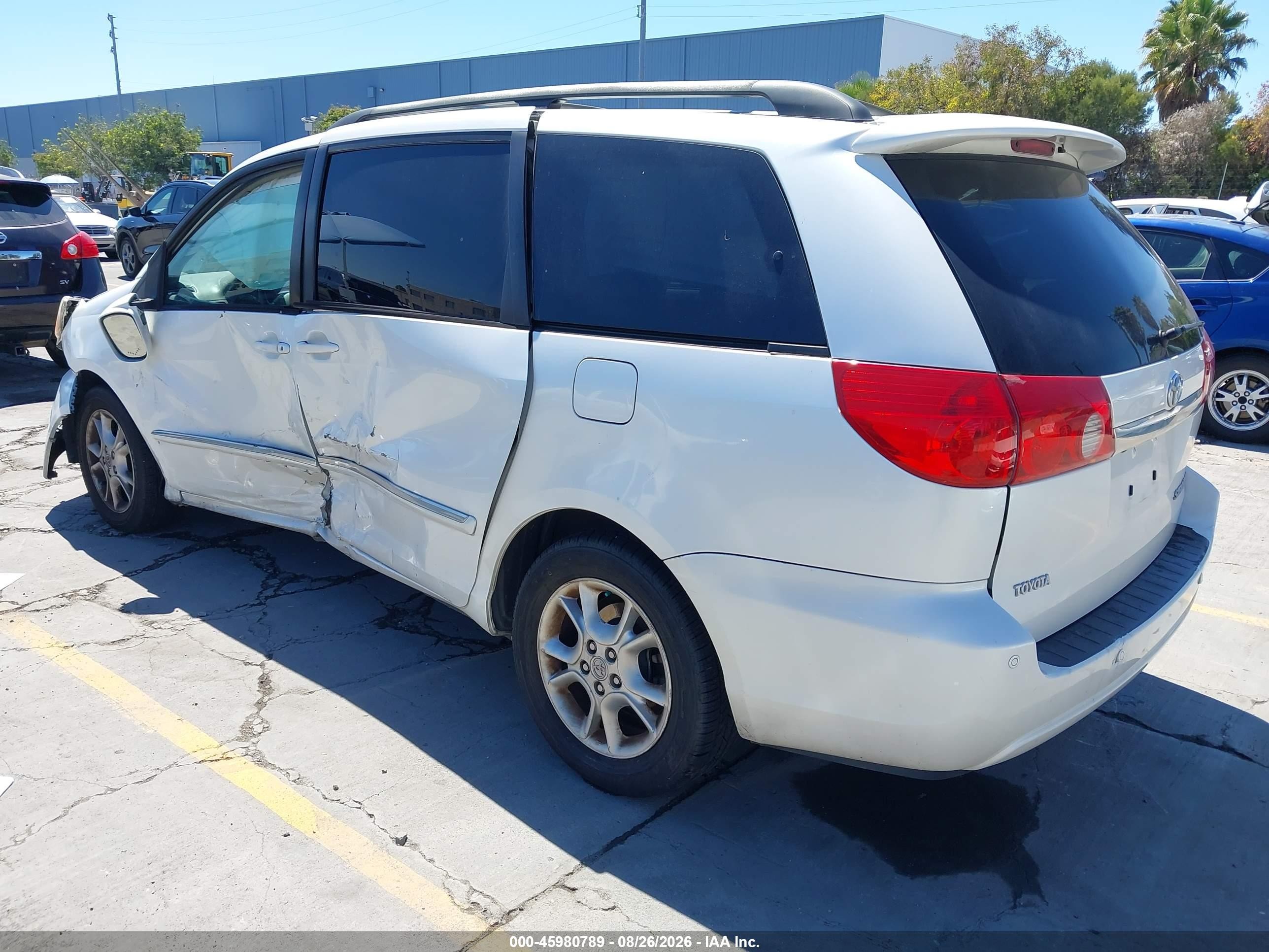 2006 Toyota Sienna Xle Limited Белый vin: 5TDZA22C66S557203