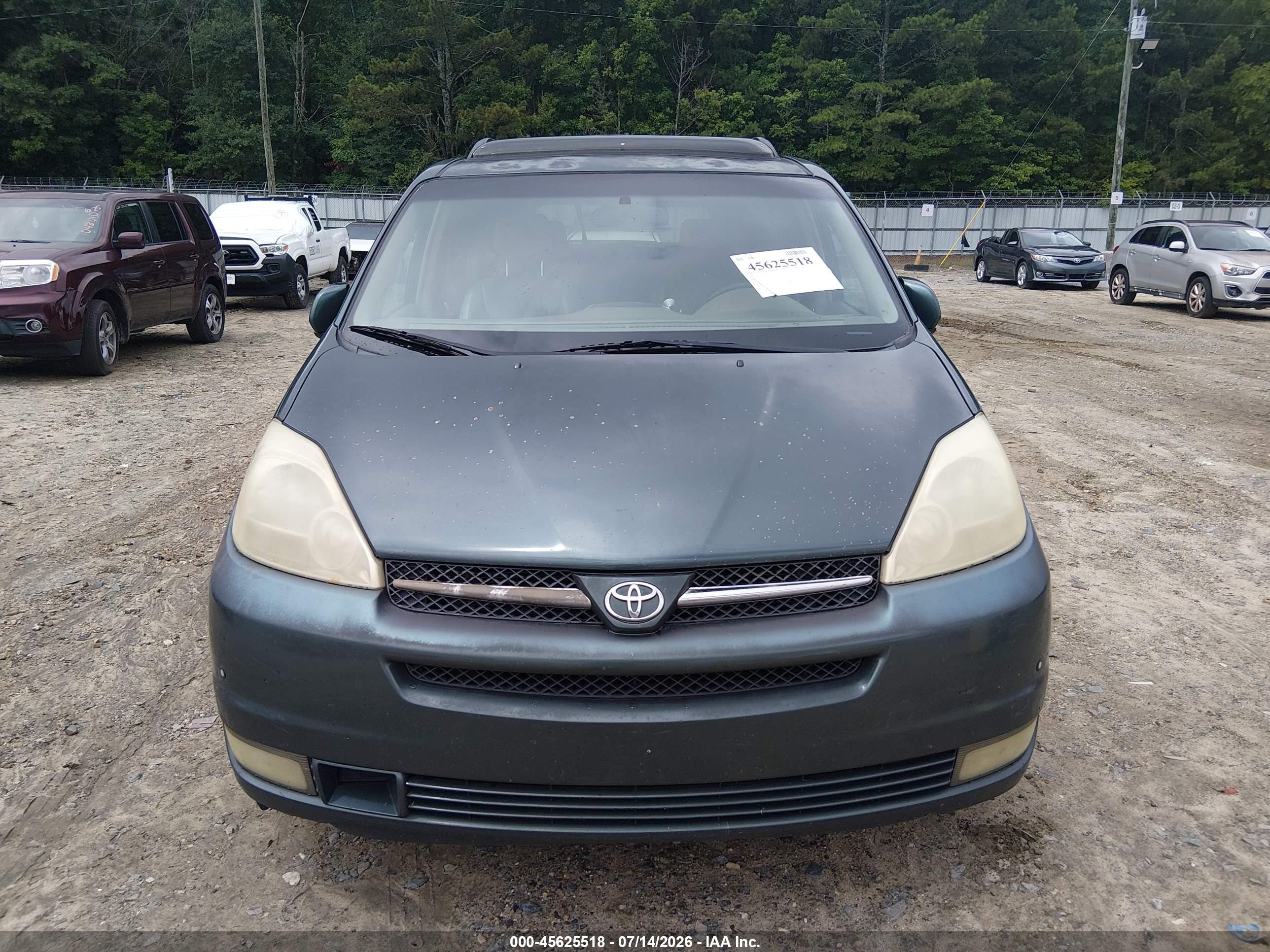 2004 Toyota Sienna Xle Limited Green vin: 5TDZA22C74S085932