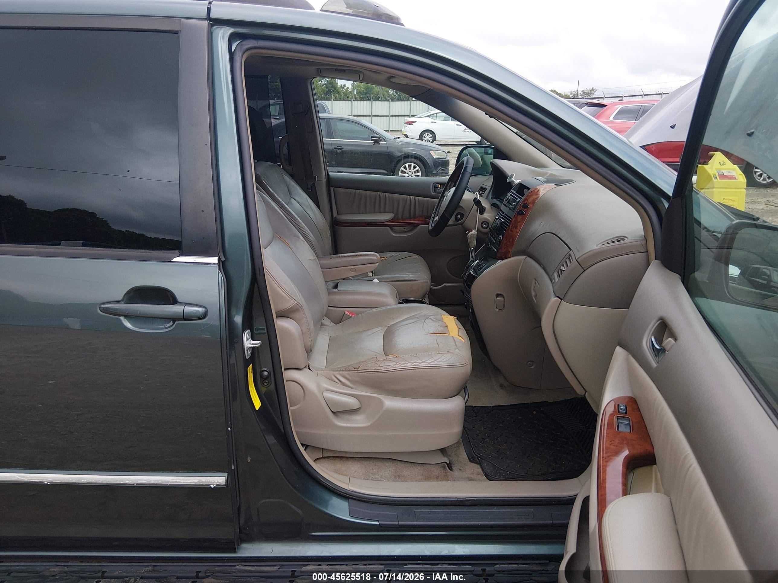 2004 Toyota Sienna Xle Limited Green vin: 5TDZA22C74S085932