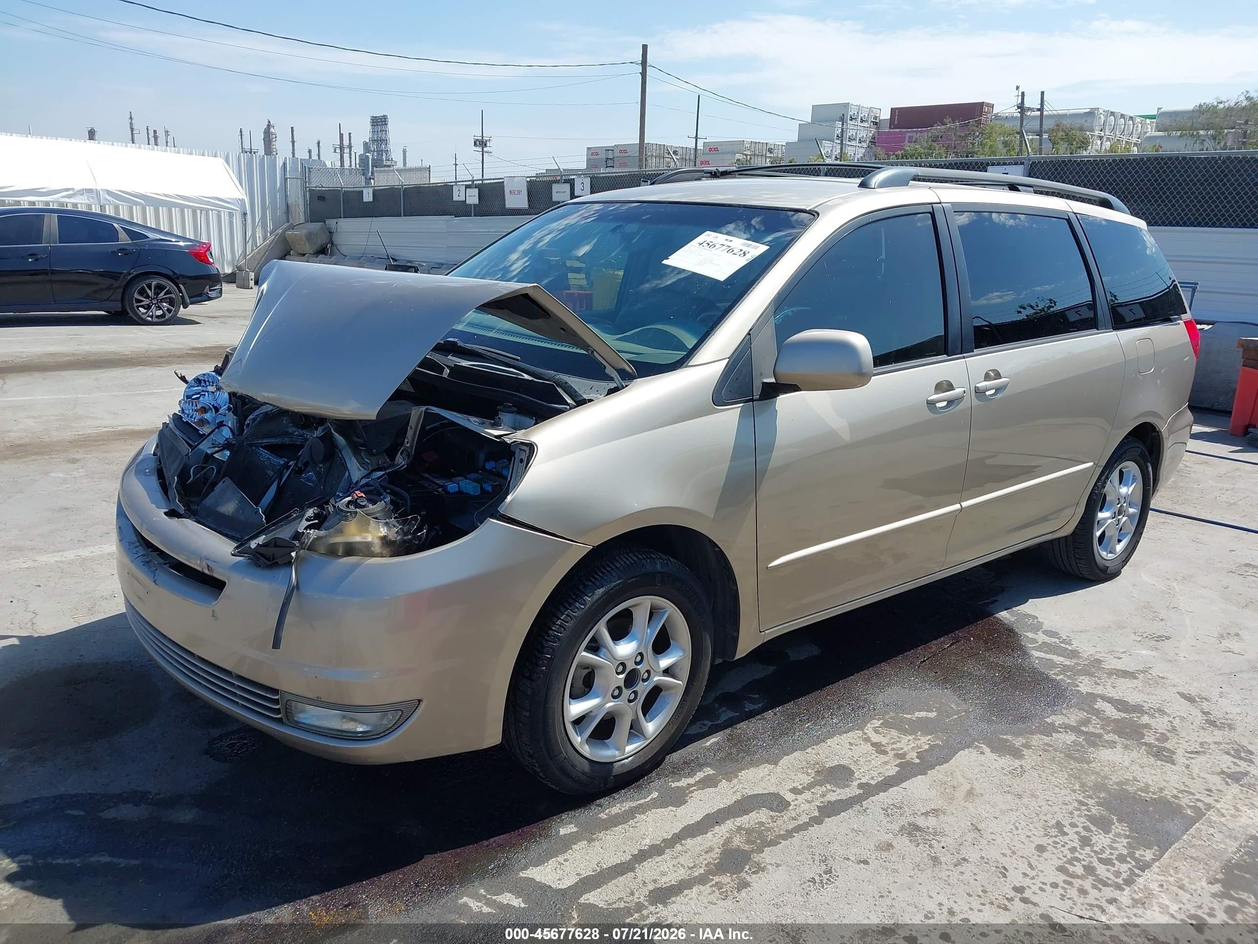 2004 Toyota Sienna Xle Tan vin: 5TDZA22C74S130206