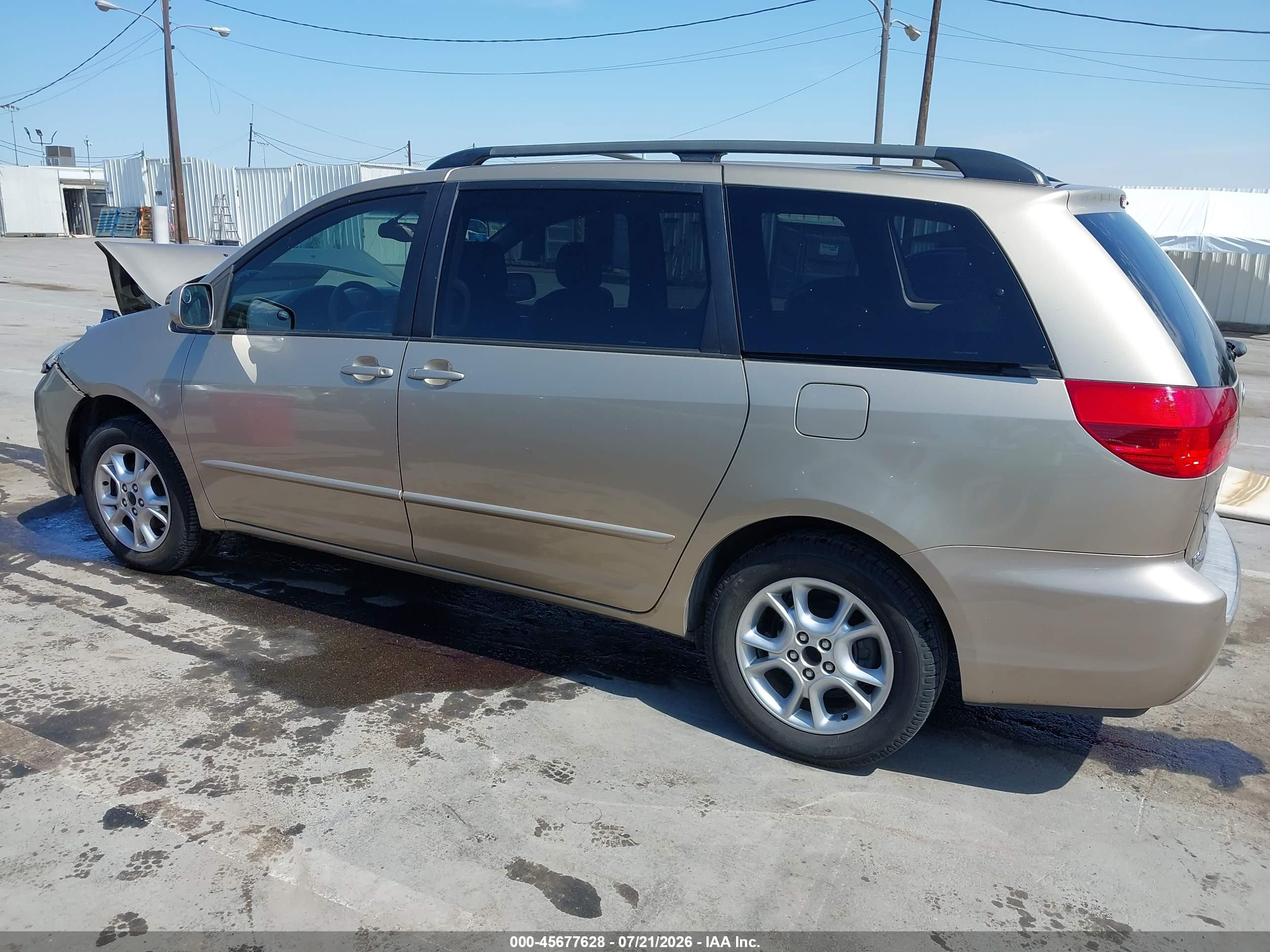 2004 Toyota Sienna Xle Tan vin: 5TDZA22C74S130206