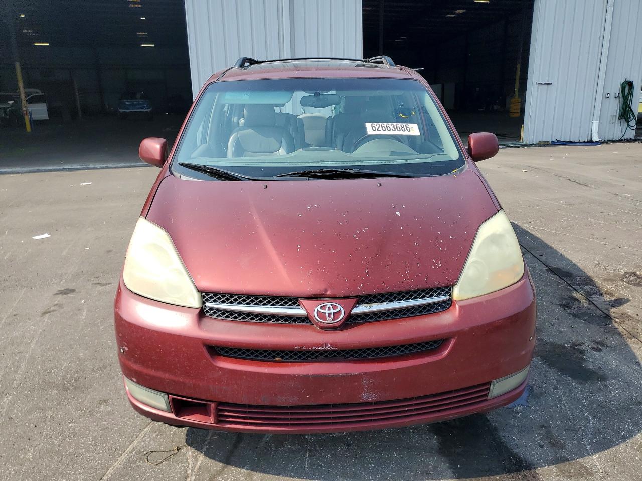 2004 Toyota Sienna Xle Limited 7 Passenger Бордовый vin: 5TDZA22C74S138306