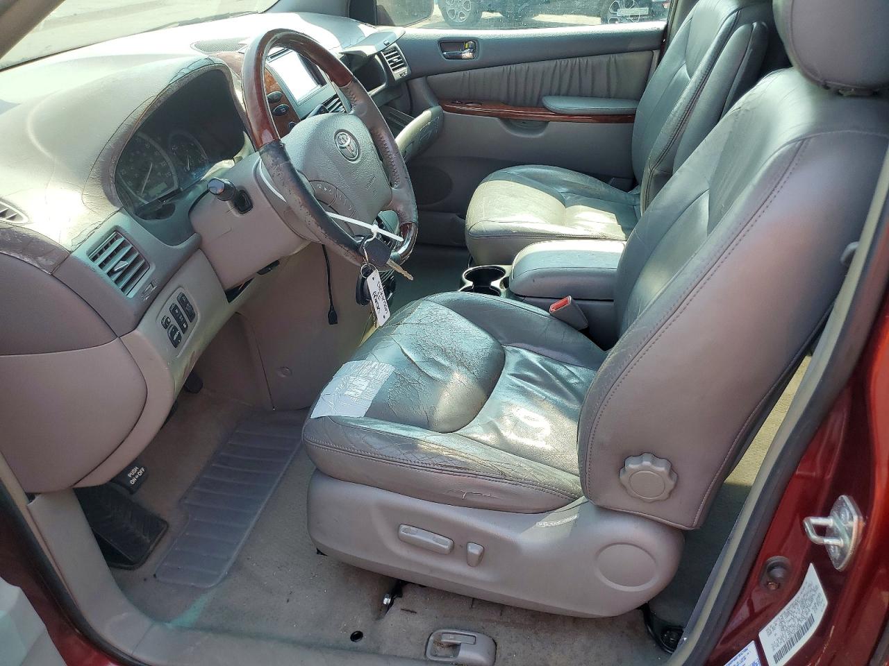 2004 Toyota Sienna Xle Limited 7 Passenger Бордовый vin: 5TDZA22C74S138306