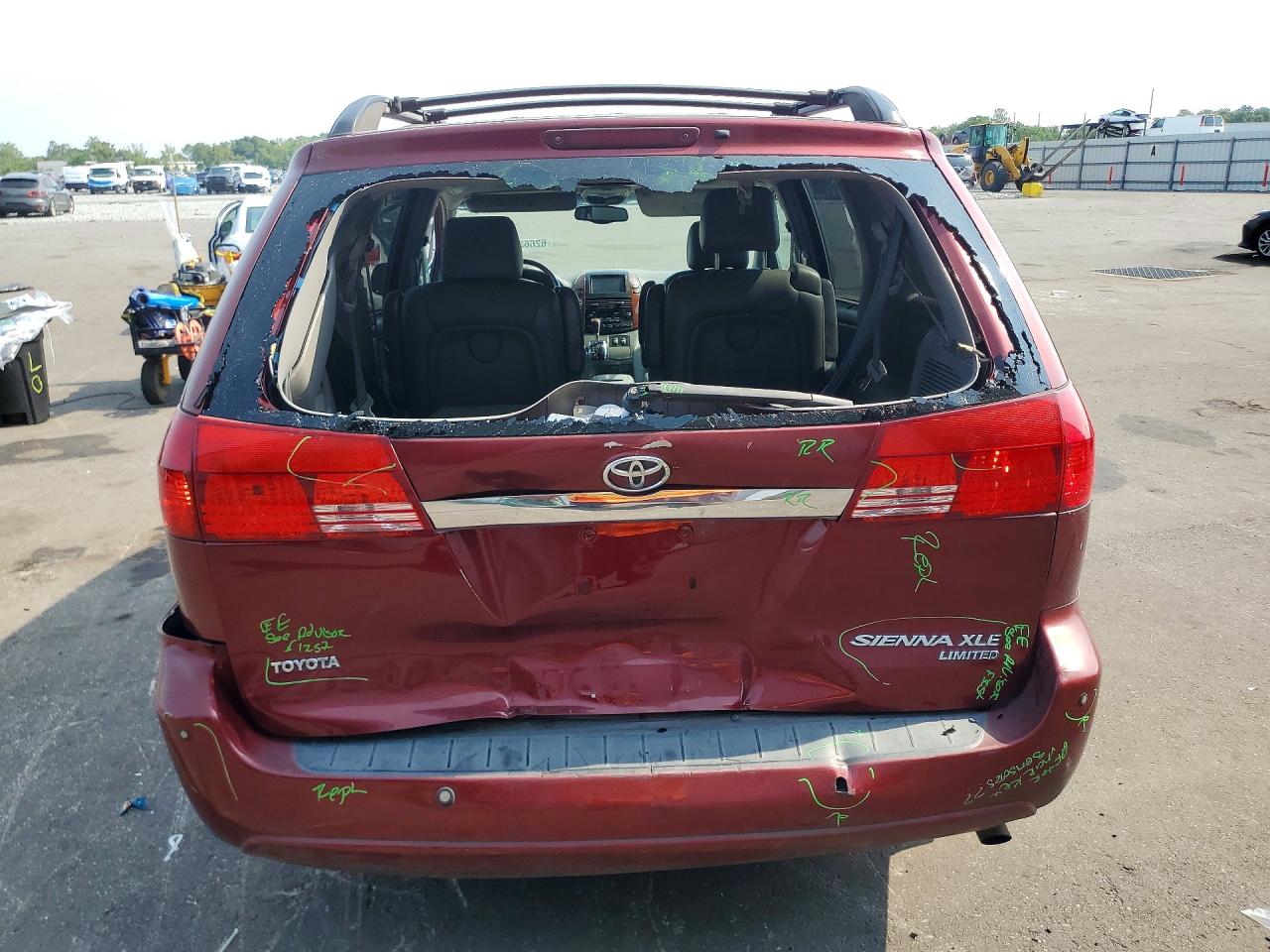 2004 Toyota Sienna Xle Limited 7 Passenger Бордовый vin: 5TDZA22C74S138306