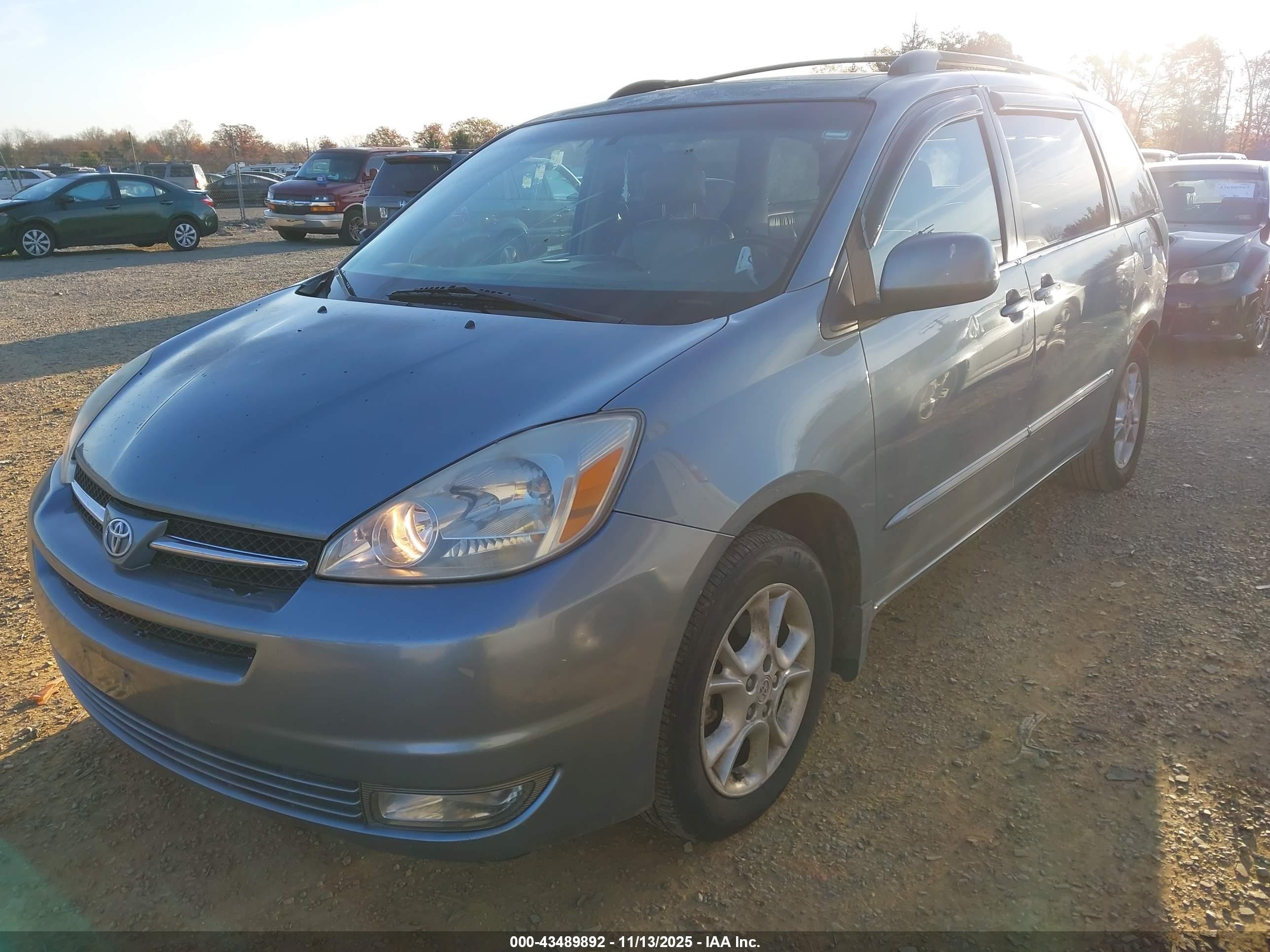 2004 Toyota Sienna Xle Limited Gray vin: 5TDZA22C74S182046