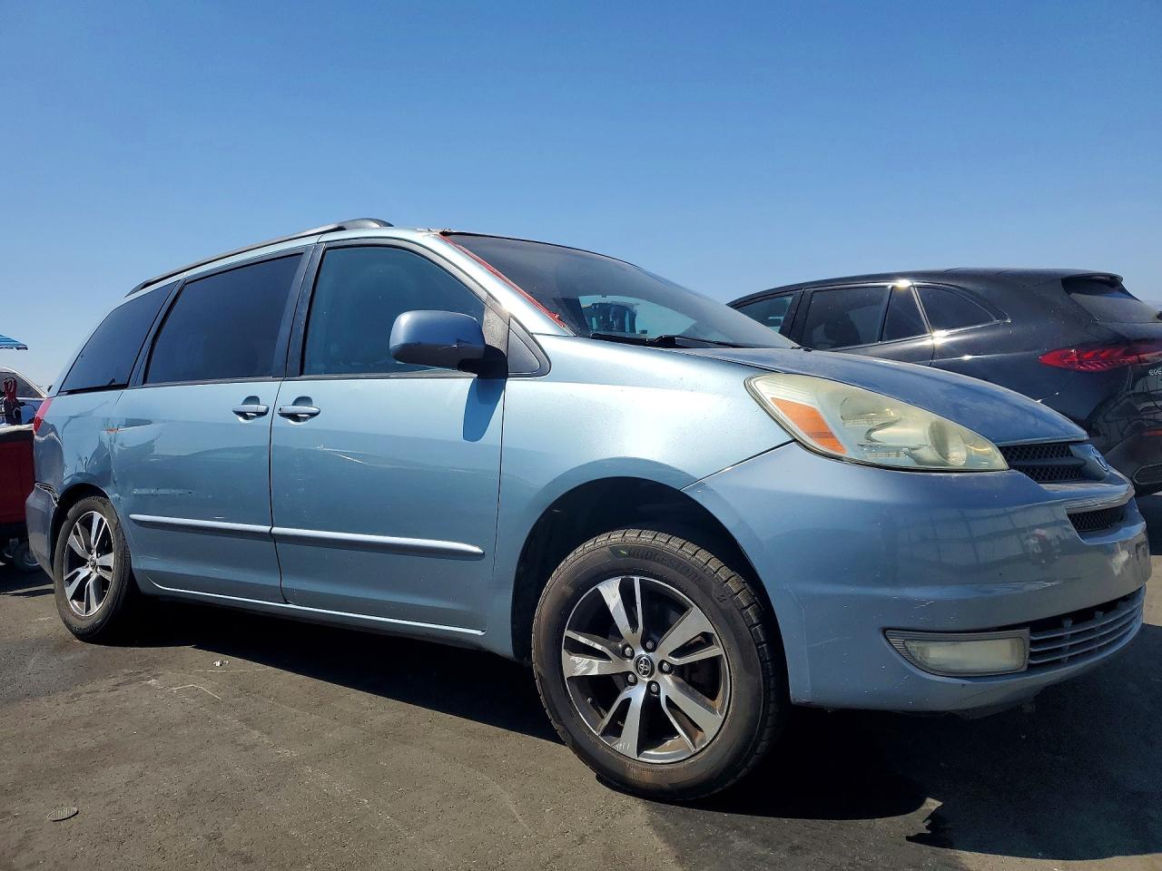 2004 Toyota Sienna Xle 7 Passenger Blue vin: 5TDZA22C74S193807